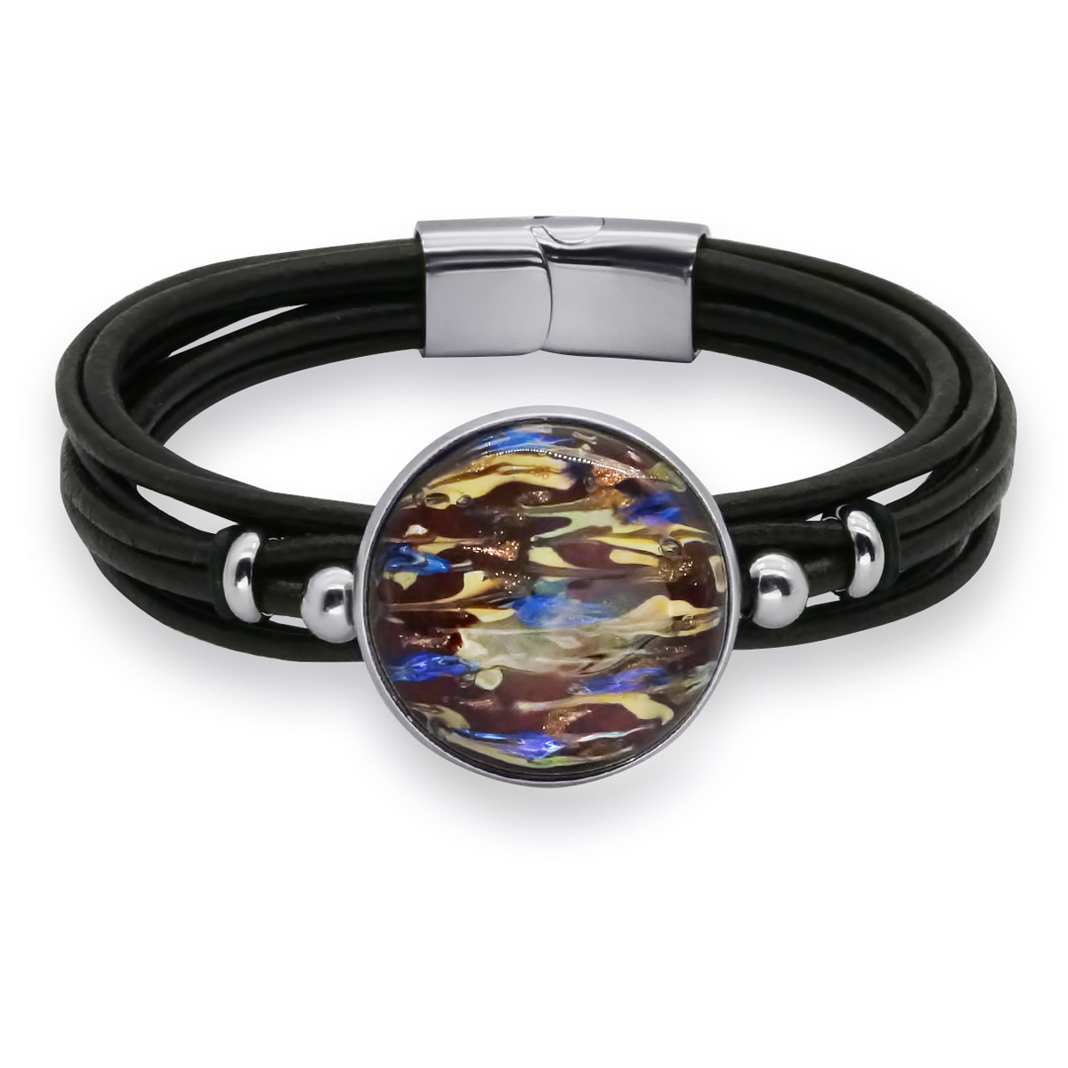 Браслет из муранского стекла FLOWERING TEA R3903