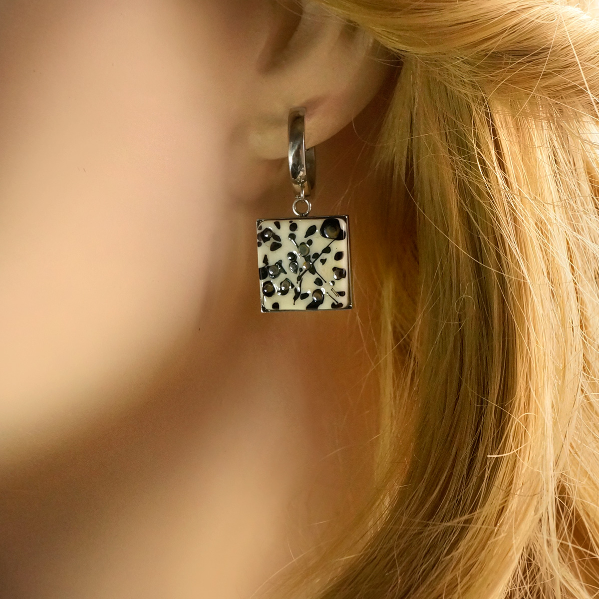 Серьги из муранского стекла STARLA