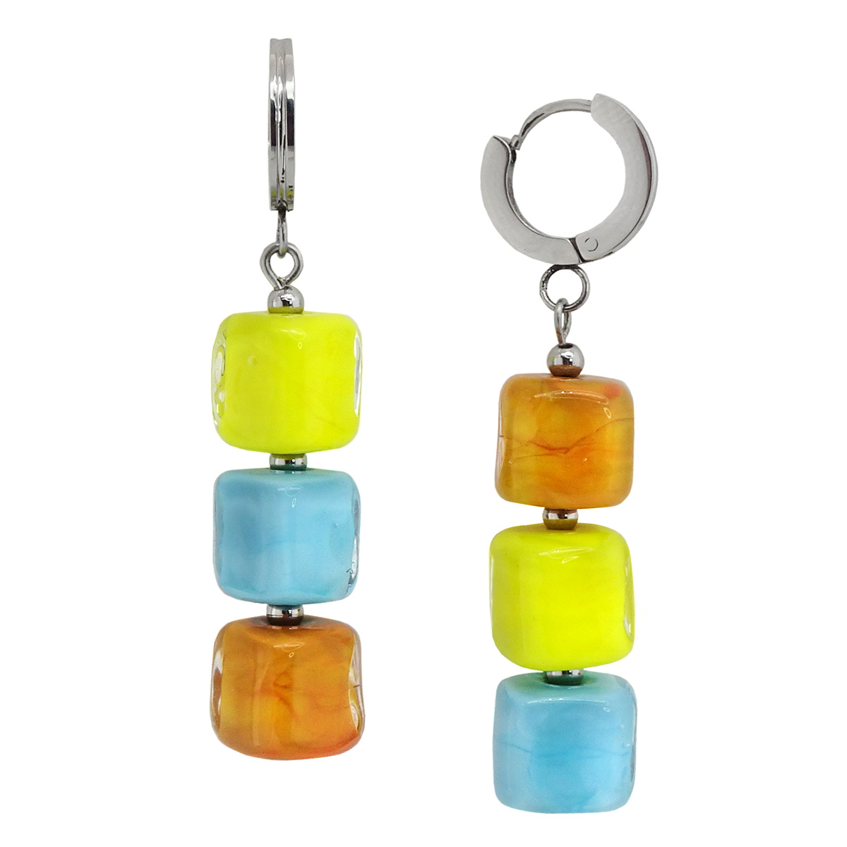 Серьги из муранского стекла INFLUENCE LS3489