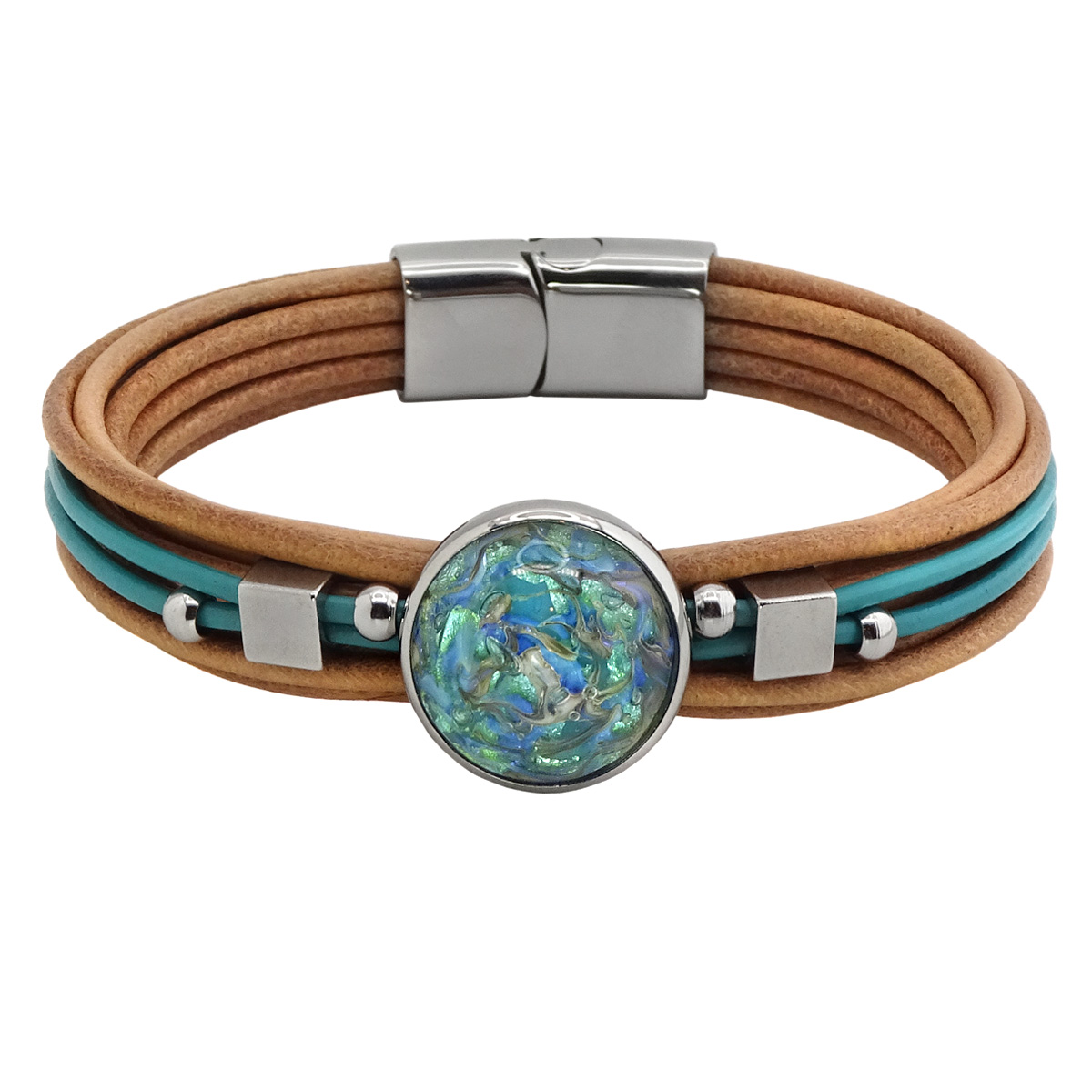 Браслет из муранского стекла COOLNESS R2149