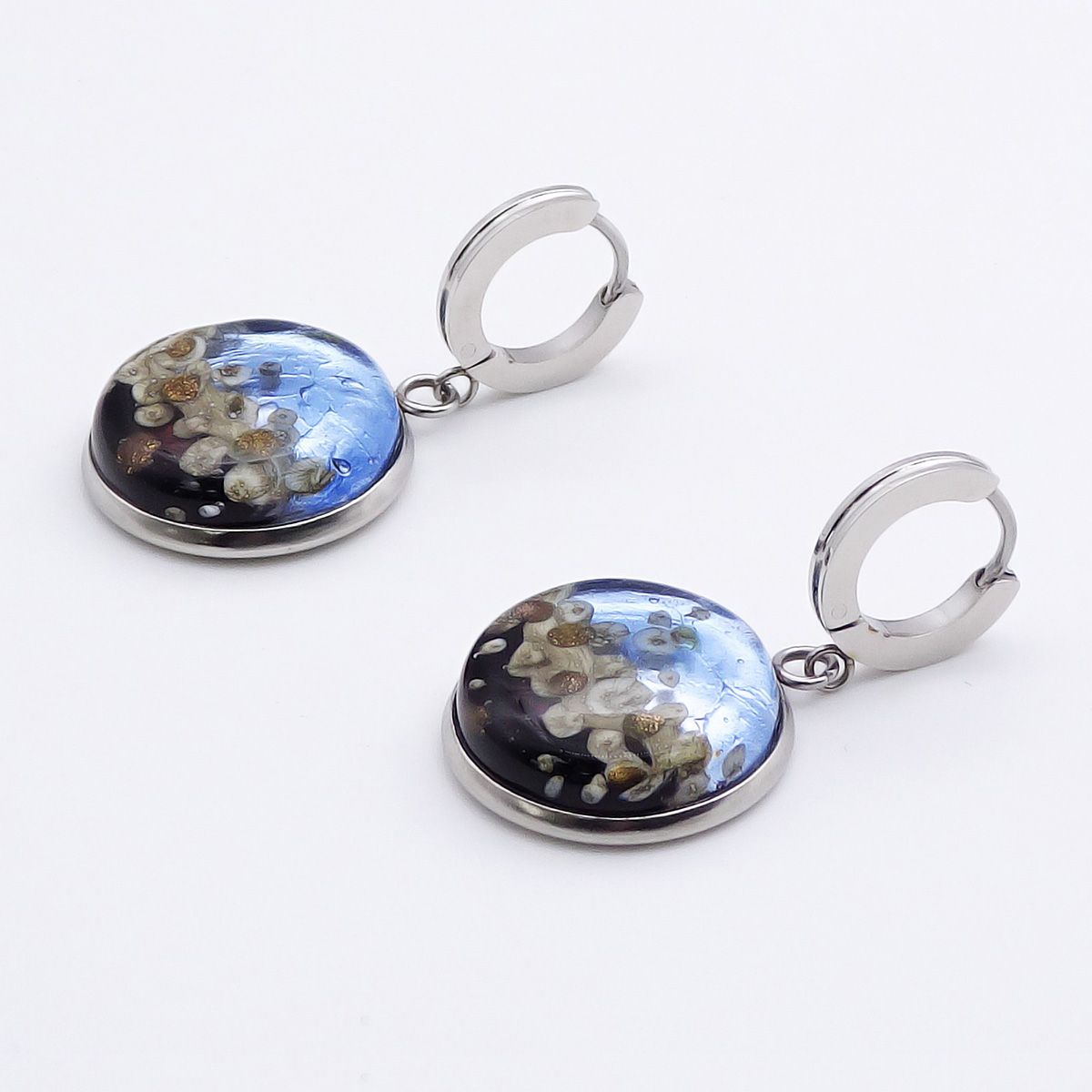 Серьги из муранского стекла GRACEFUL BLOOM LS3128