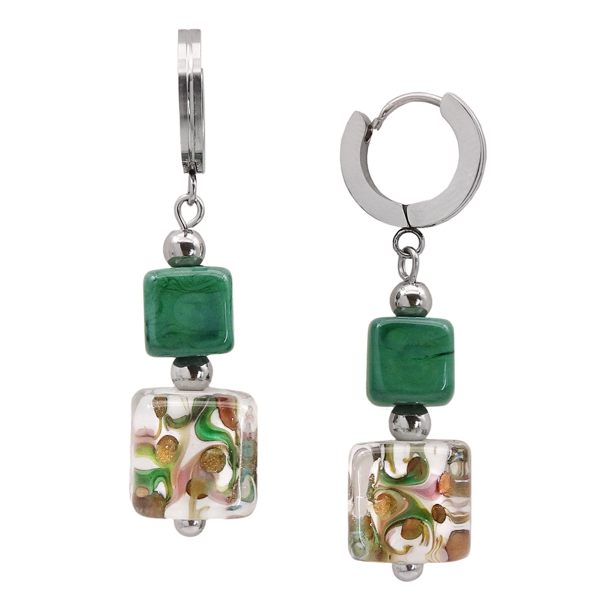 Серьги из муранского стекла SUMMER