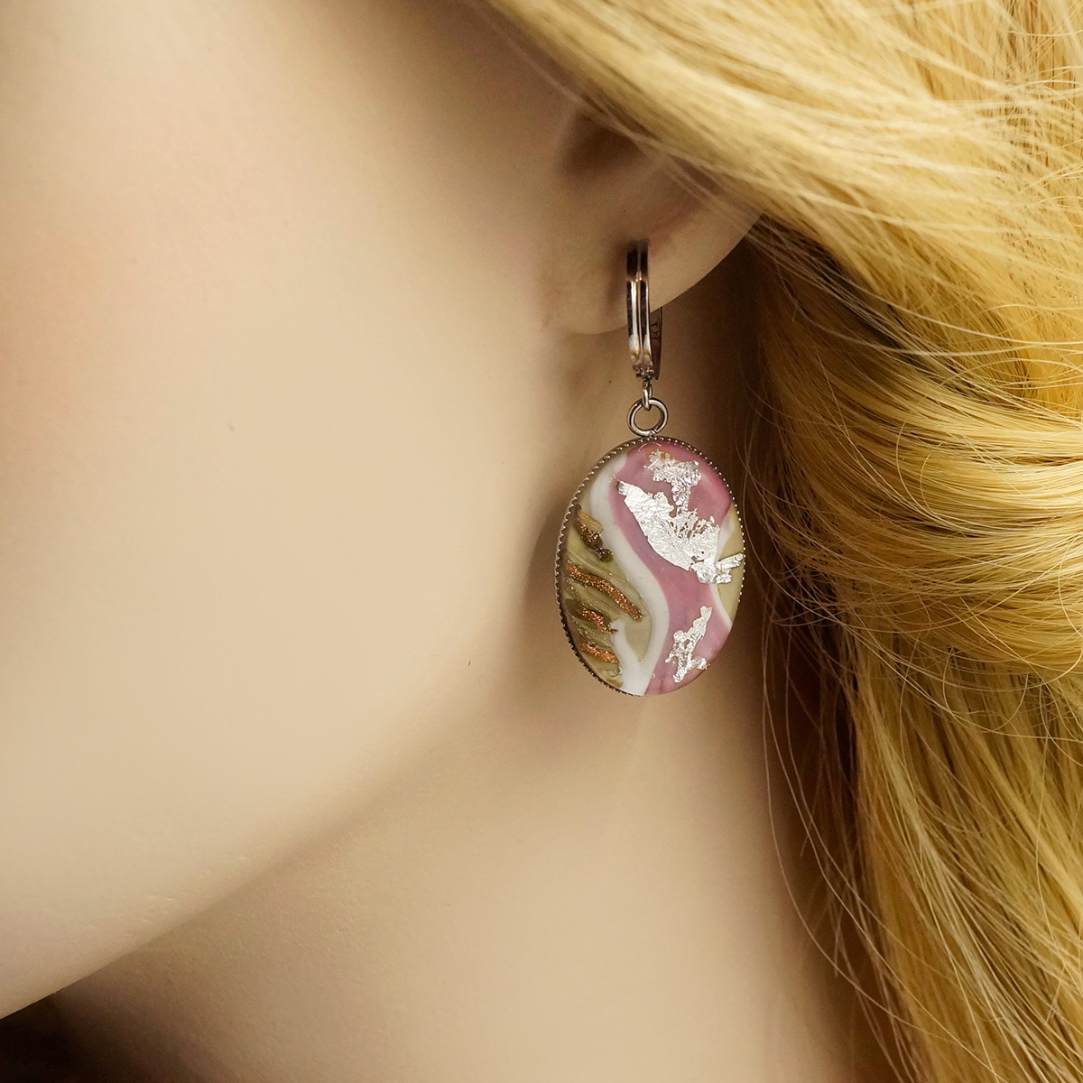 Серьги из муранского стекла GRACE LS3257