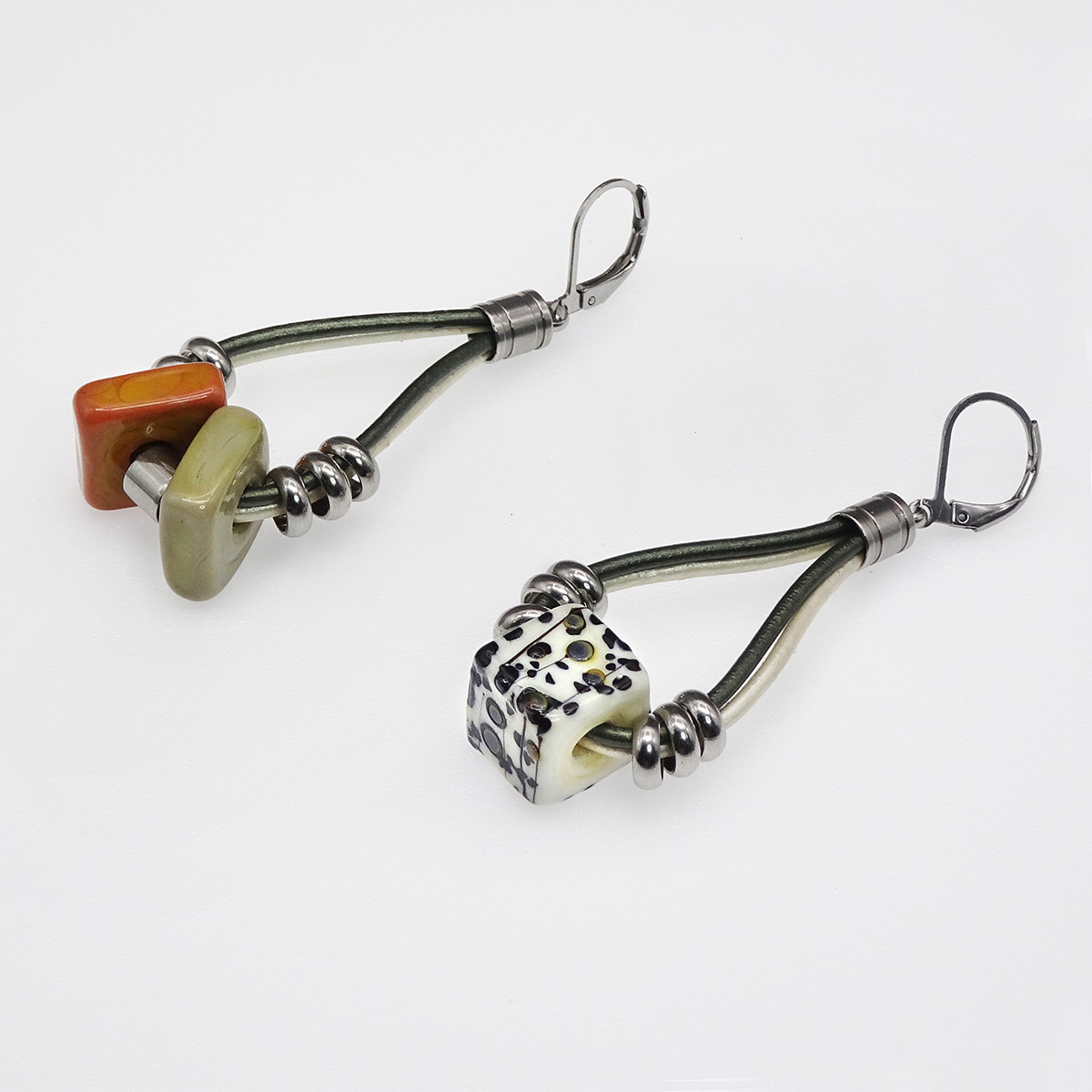 Серьги из муранского стекла STARLA