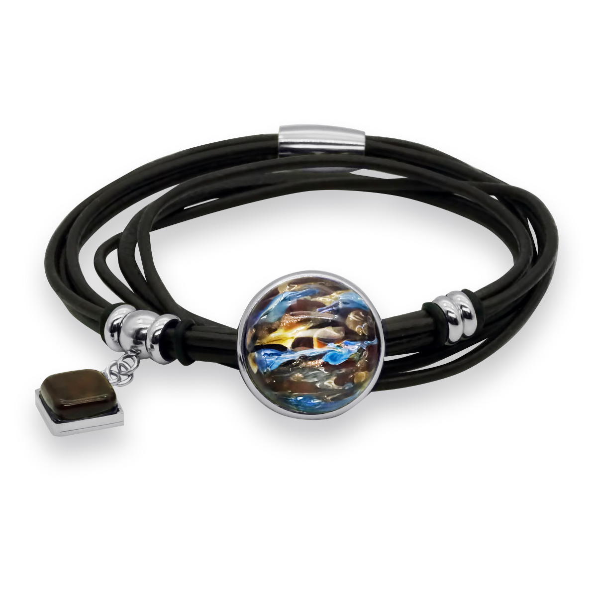 Браслет из муранского стекла FLOWERING TEA R3904