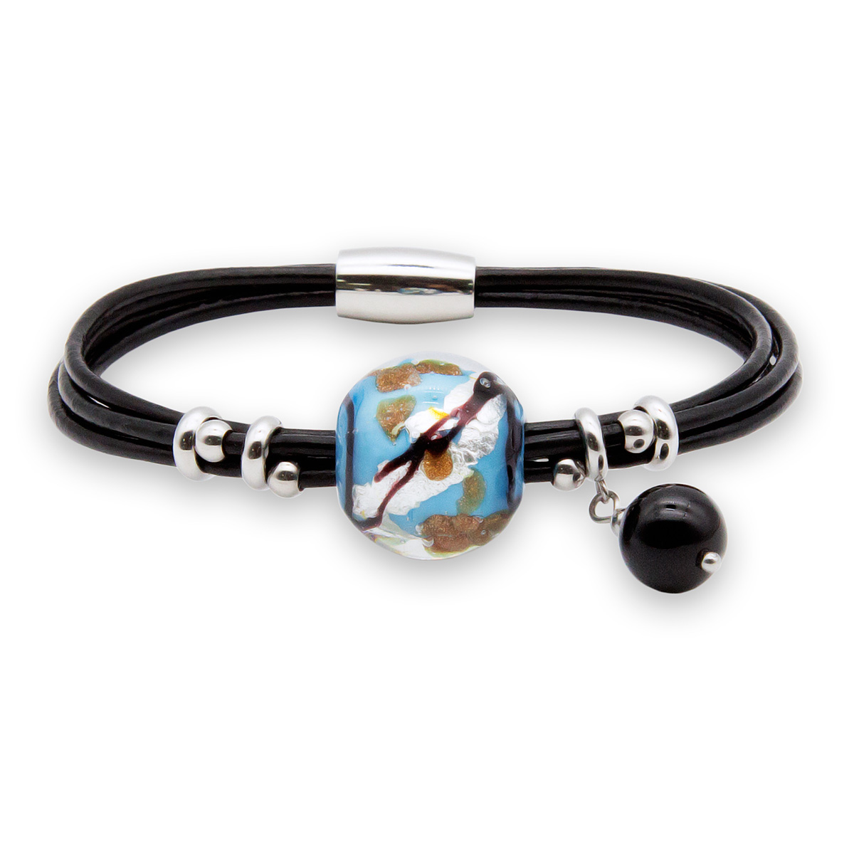 Браслет из муранского стекла FLORENTINA R3593