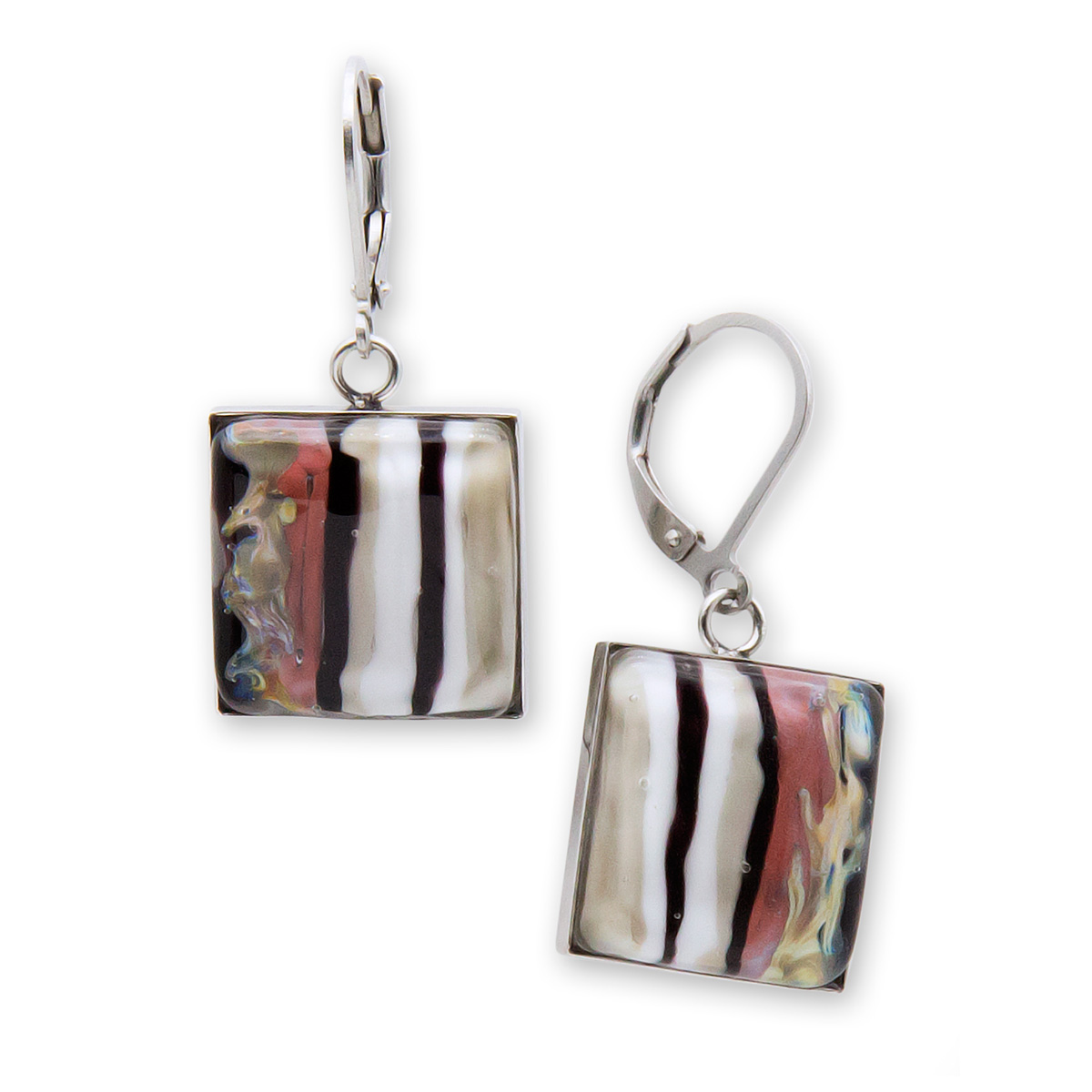 Серьги из муранского стекла ELEGANT ACCENT LS2987