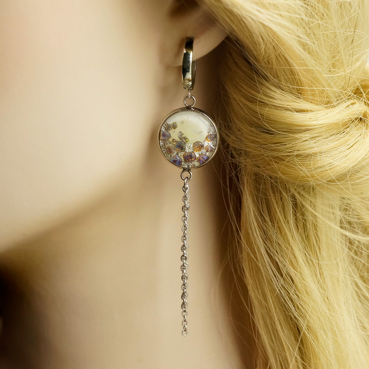 Серьги из муранского стекла ENCHANTED LS3270