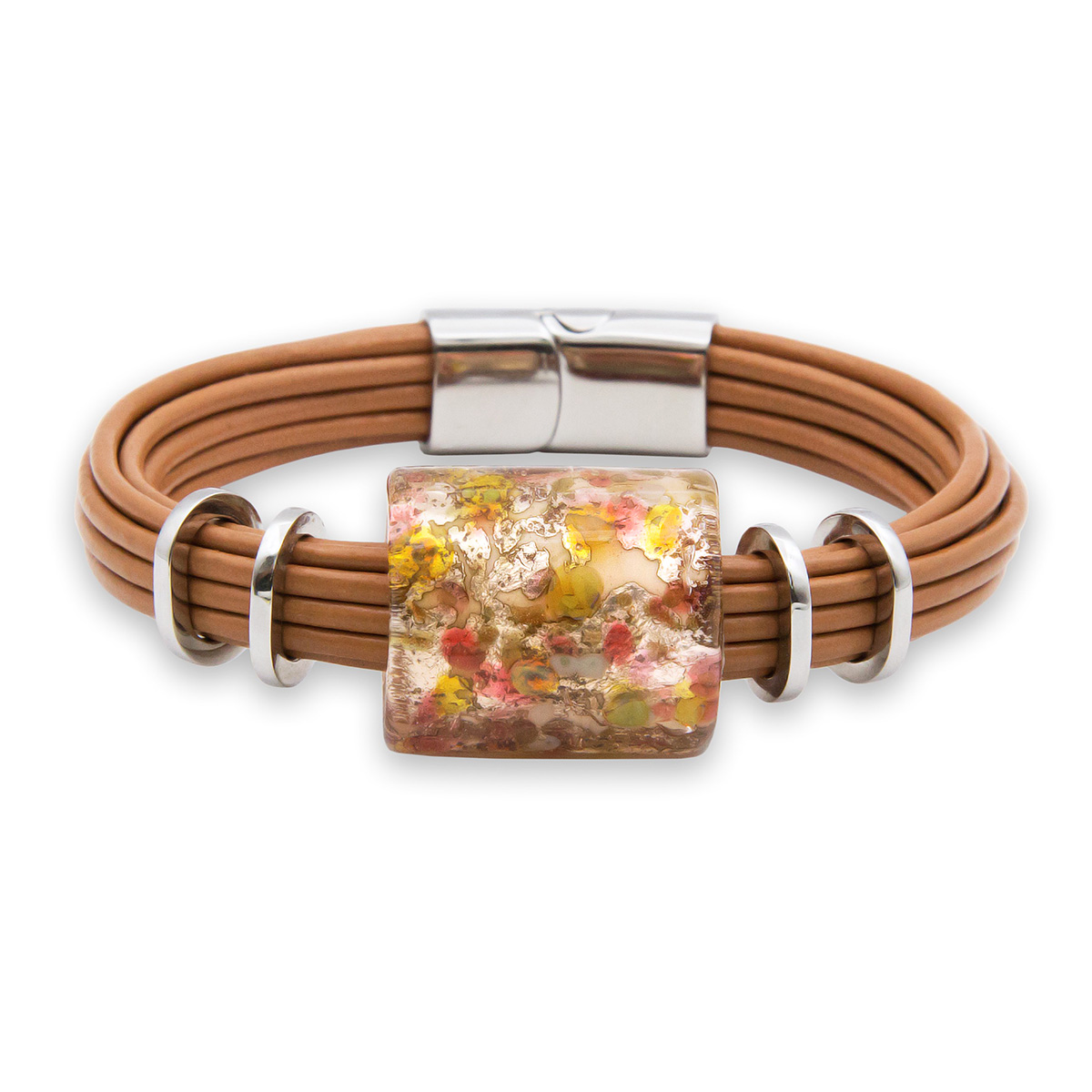 Браслет из муранского стекла FLAMENCO R3597