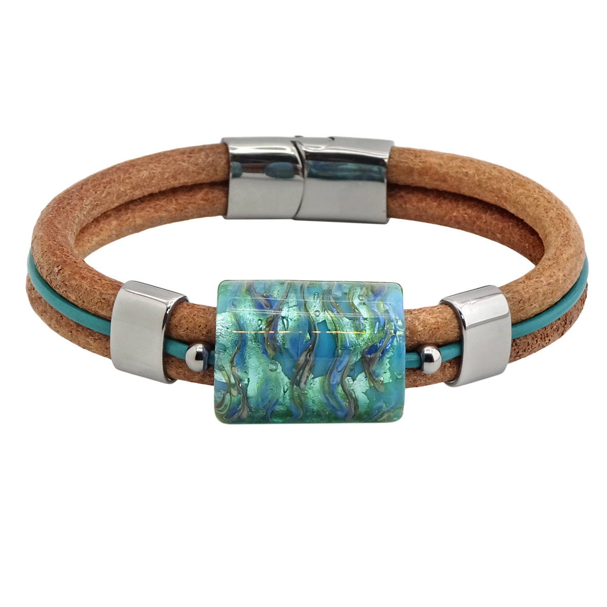 Браслет из муранского стекла COOLNESS R3586