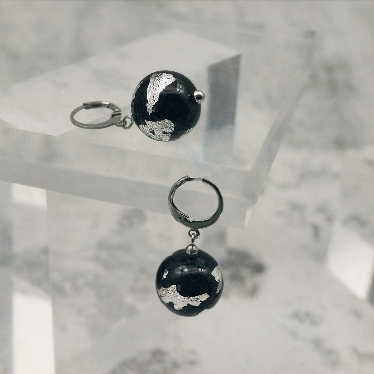 Серьги из муранского стекла ARGENTA LS1520