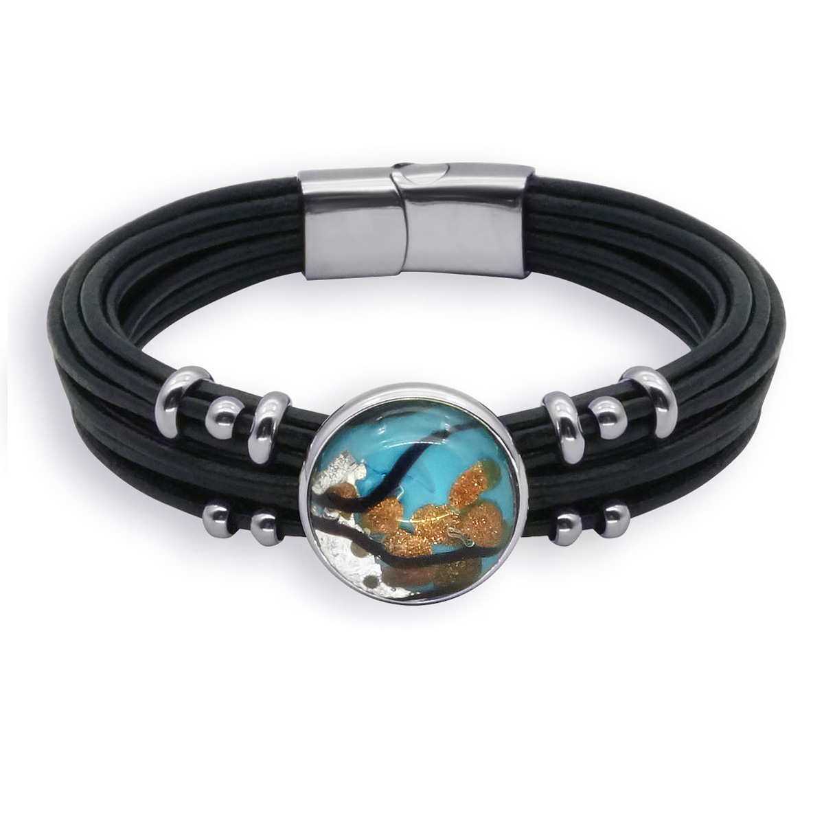 Браслет из муранского стекла FLORENTINA R3706