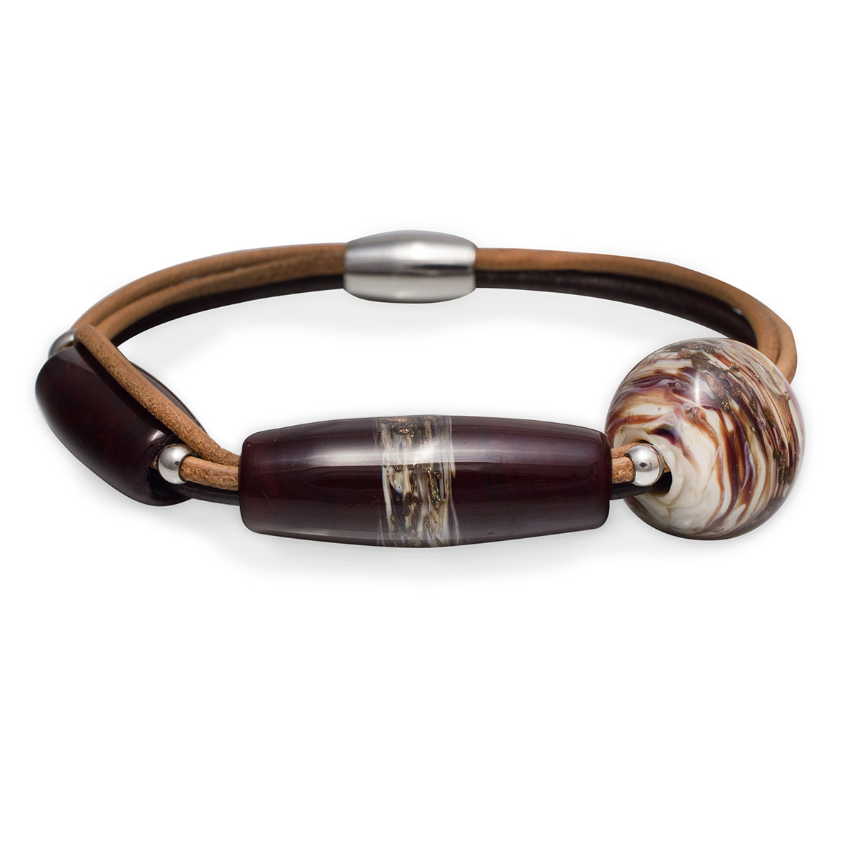 Браслет из муранского стекла BARK R3243