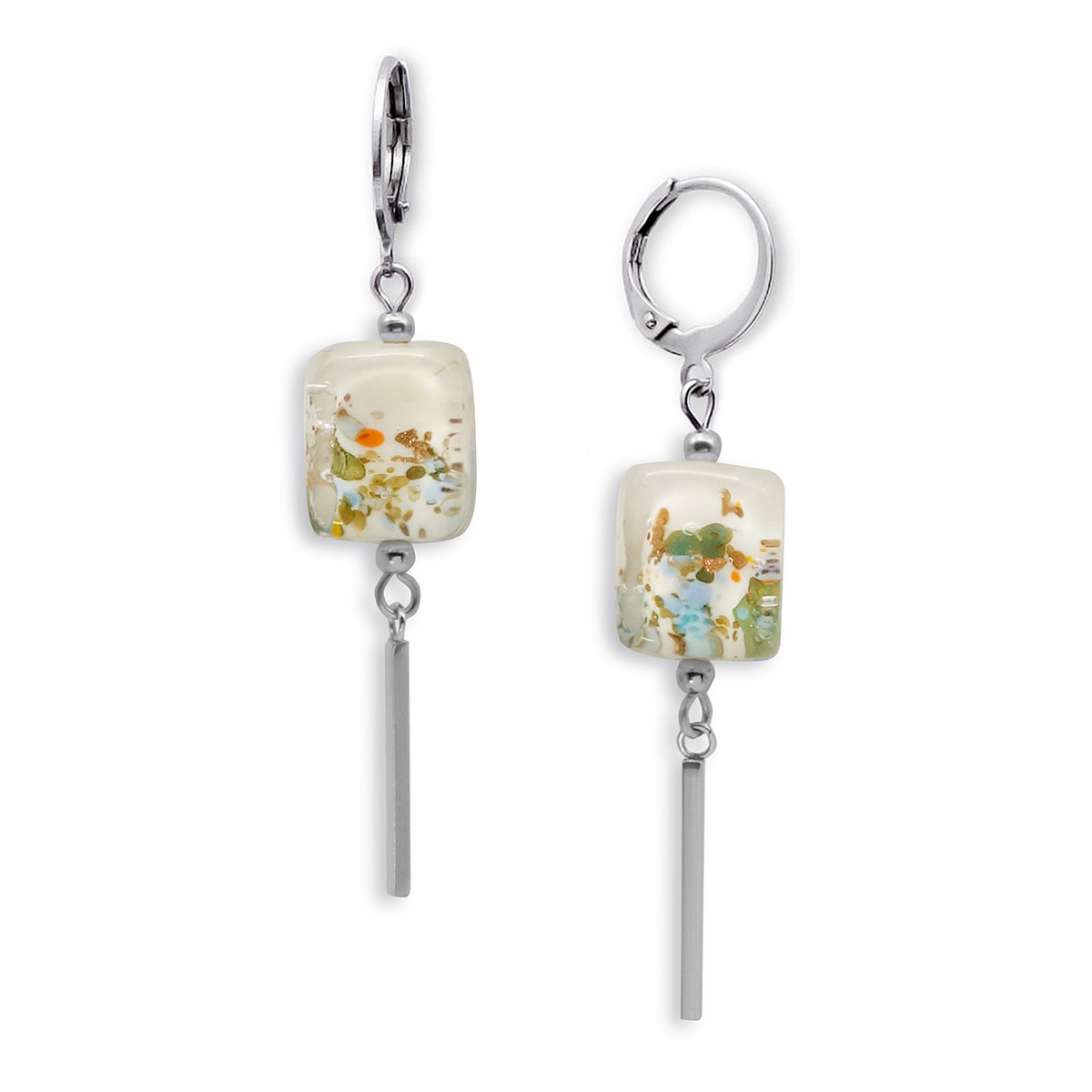 Серьги из муранского стекла RHYTHM LS2119