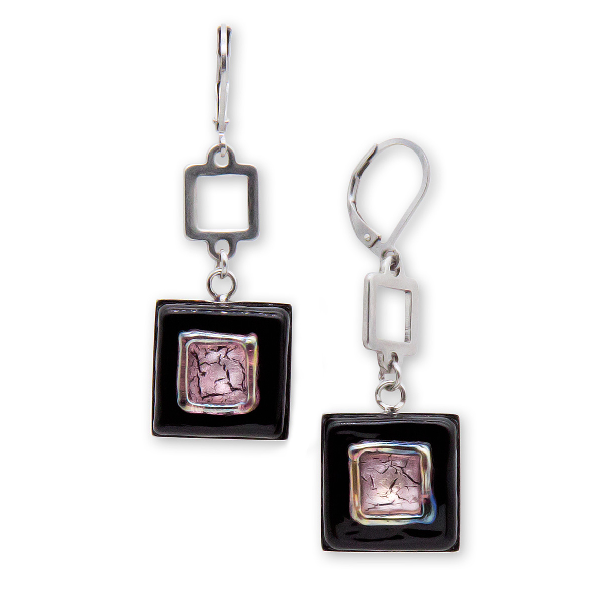 Серьги из муранского стекла MATRIX LS2974