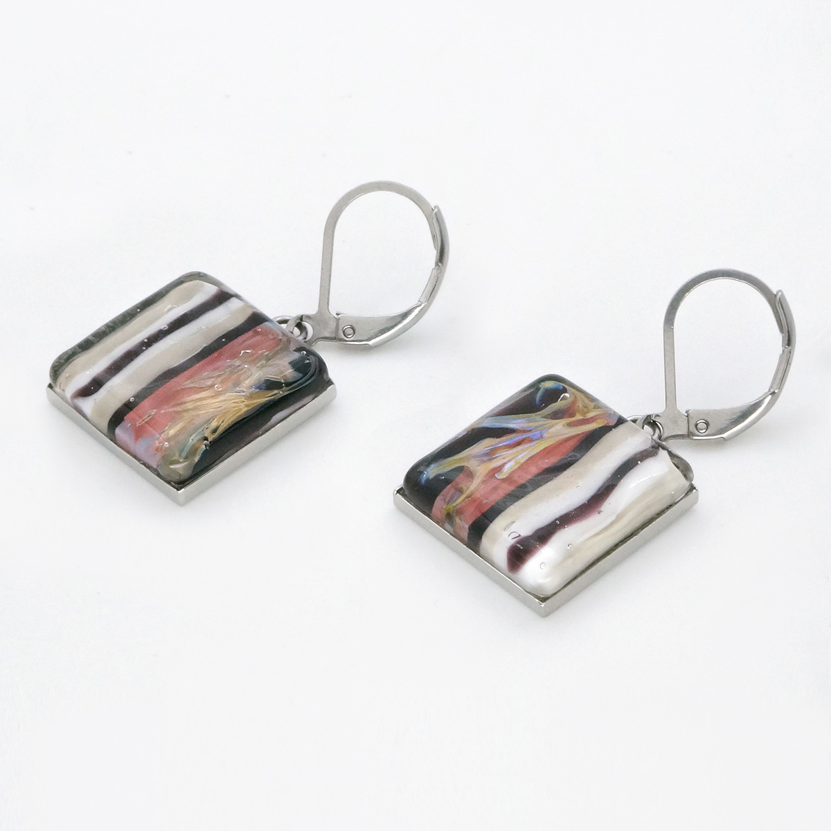 Серьги из муранского стекла ELEGANT ACCENT LS2987