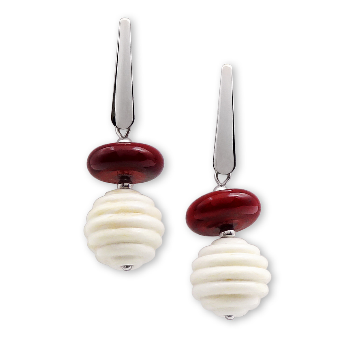 Серьги из муранского стекла IMAGINATION LS3156