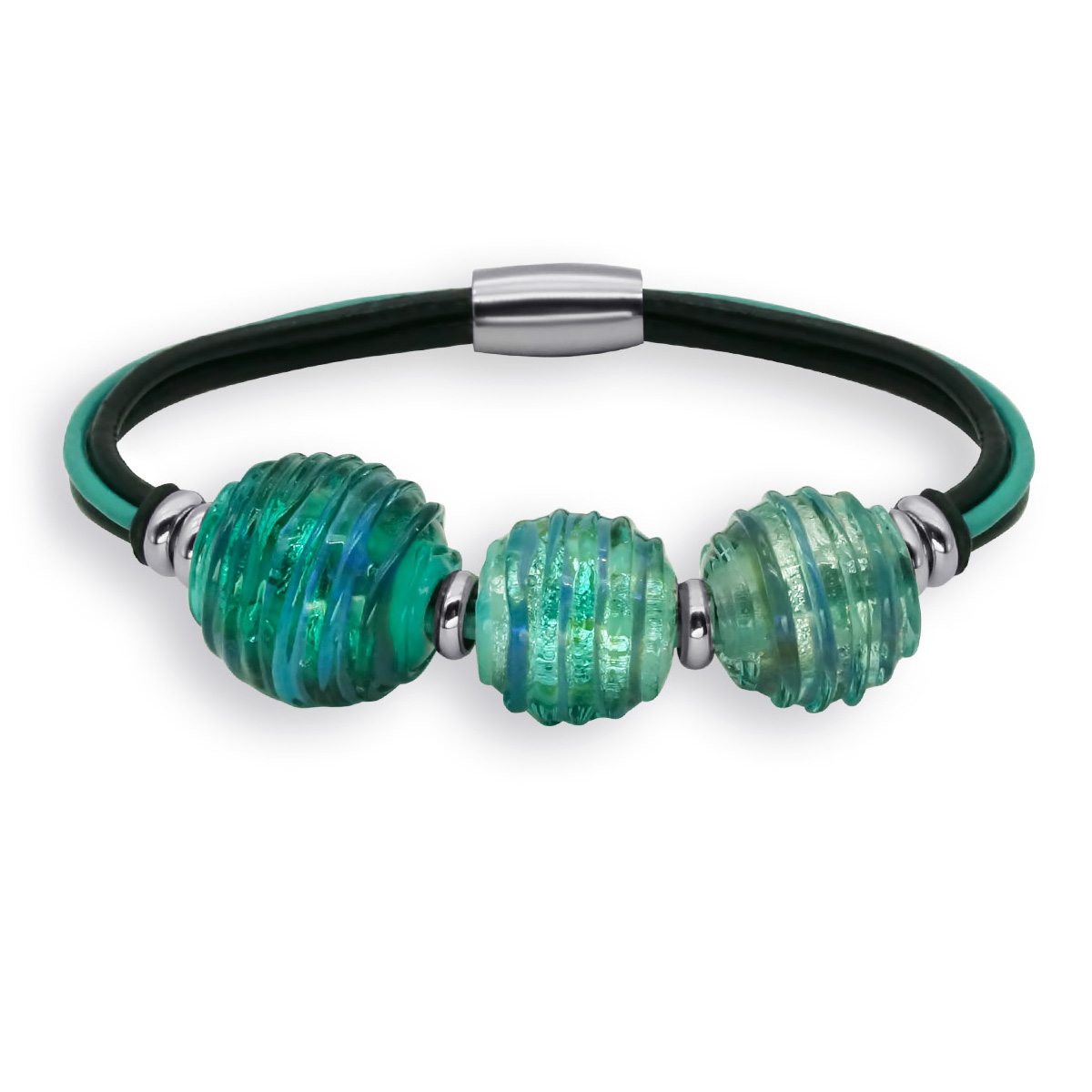 Браслет из муранского стекла MERMAID R3823