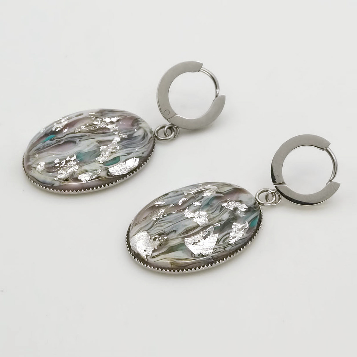 Серьги из муранского стекла MIRAGE LS3288