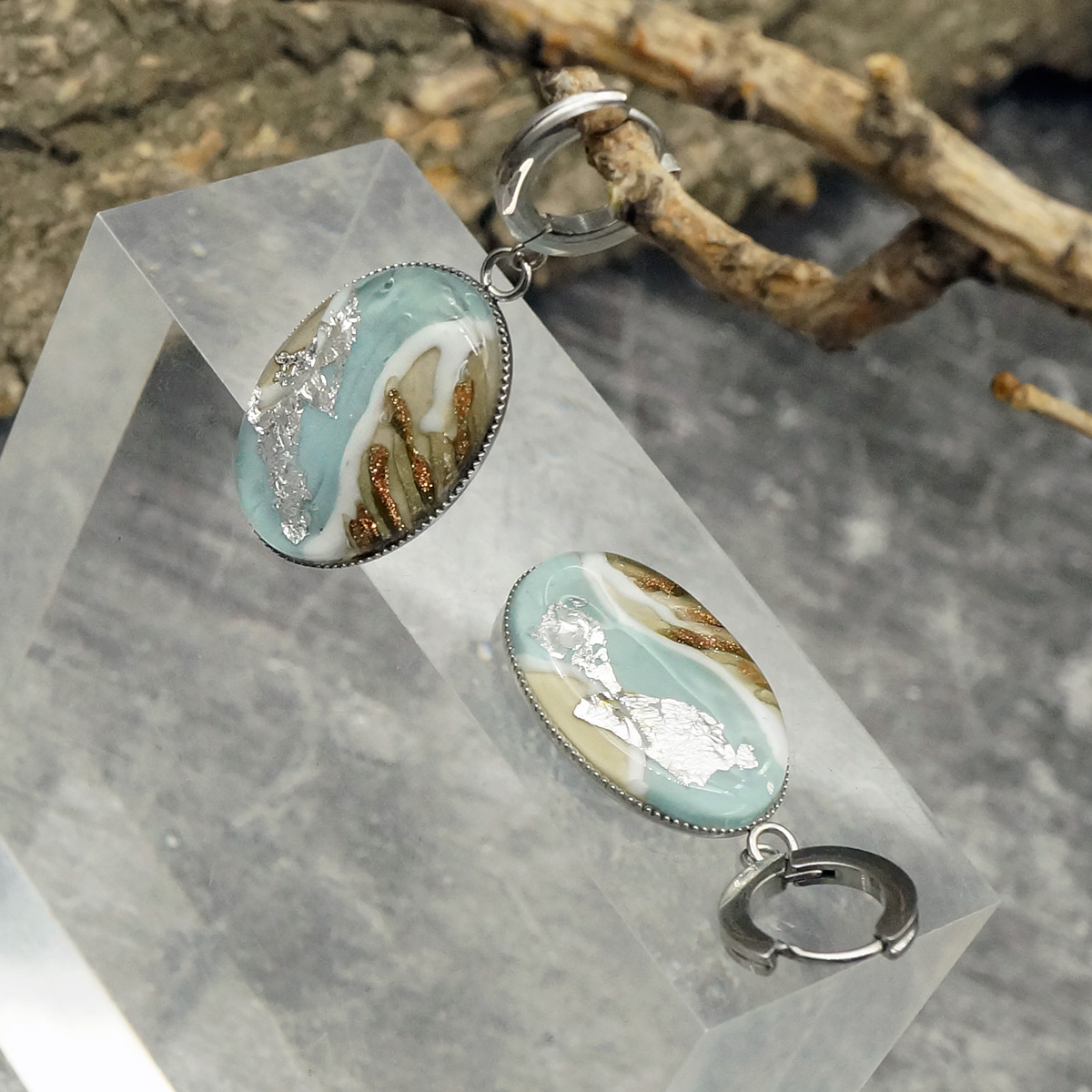 Серьги из муранского стекла GRACE LS3212