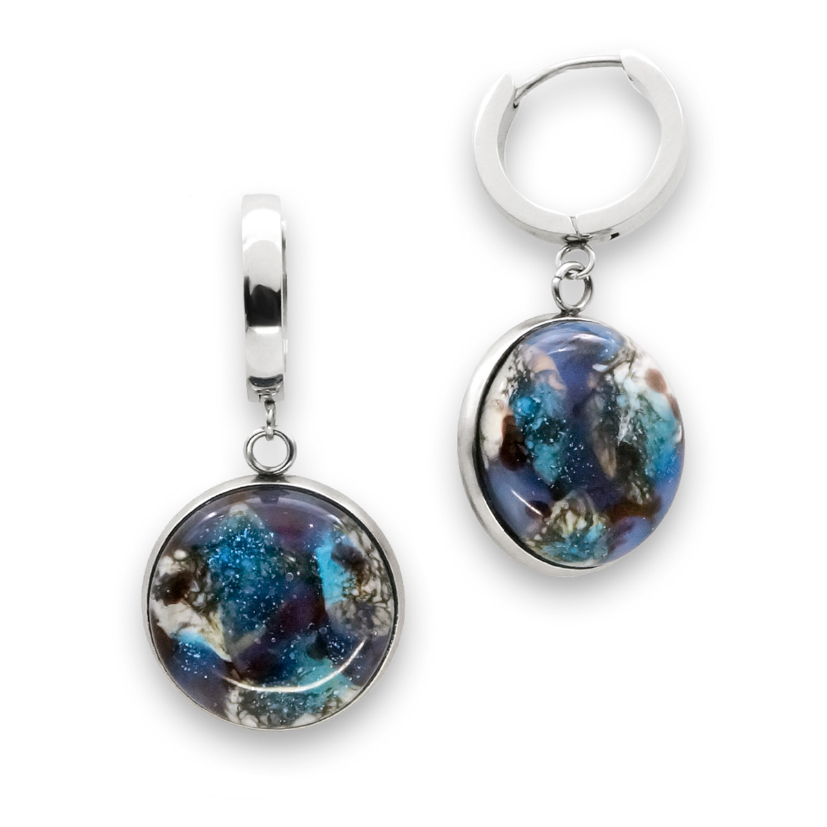 Серьги из муранского стекла AQUAREL LS3374