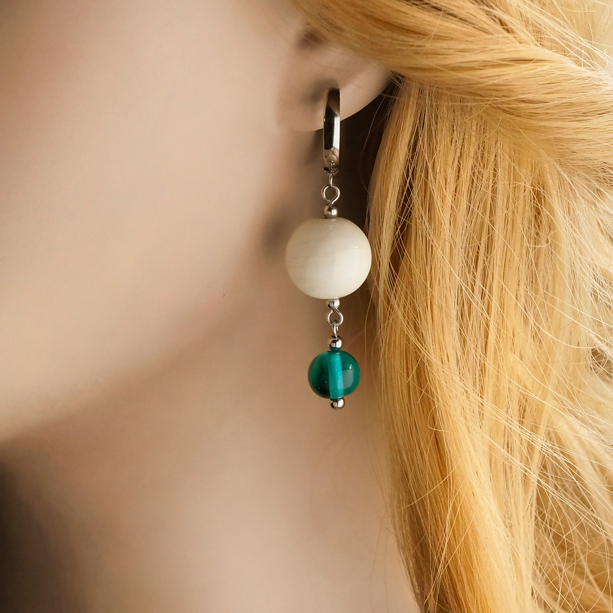 Серьги из муранского стекла WILD WAY LS3440