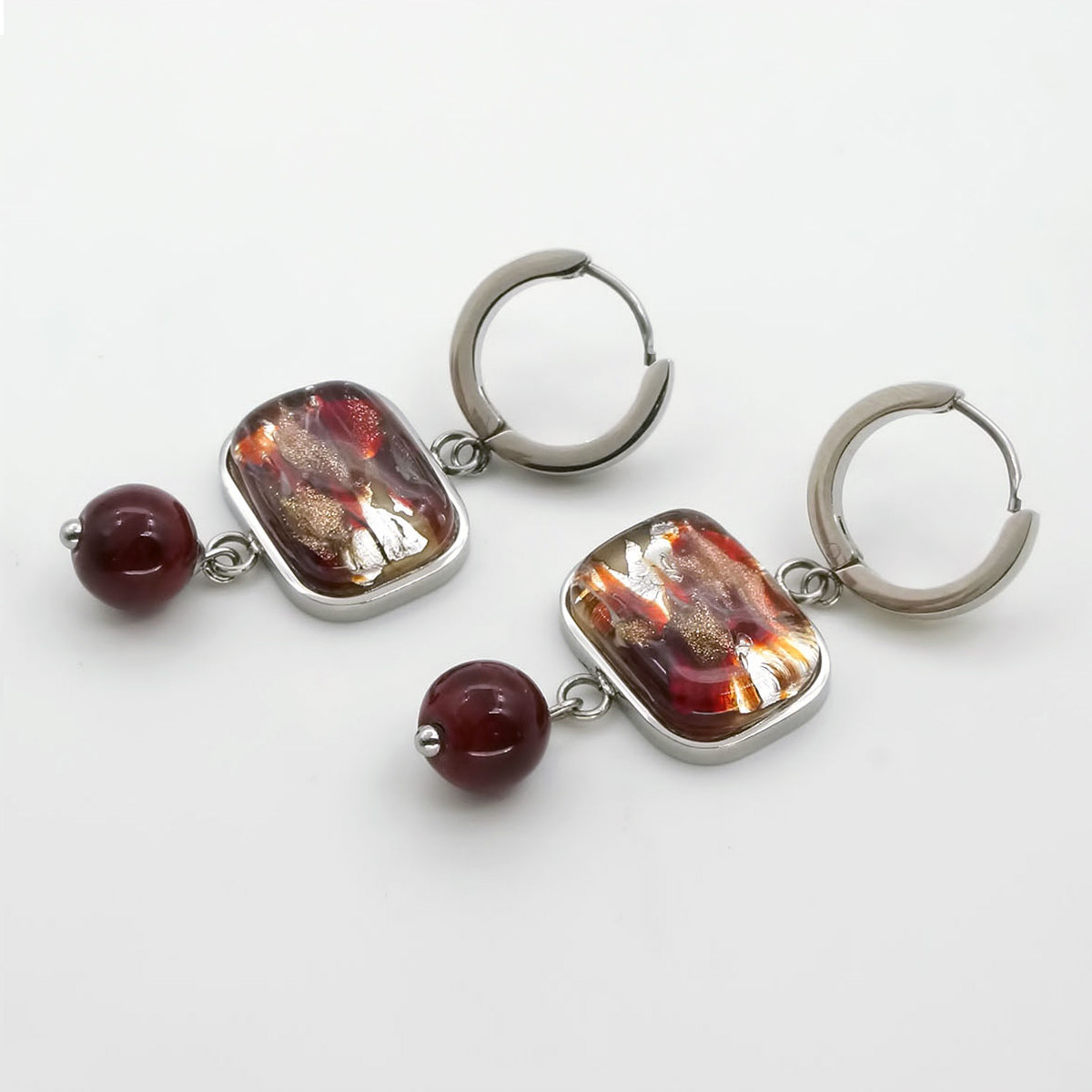 Серьги из муранского стекла DESIRE LS3310