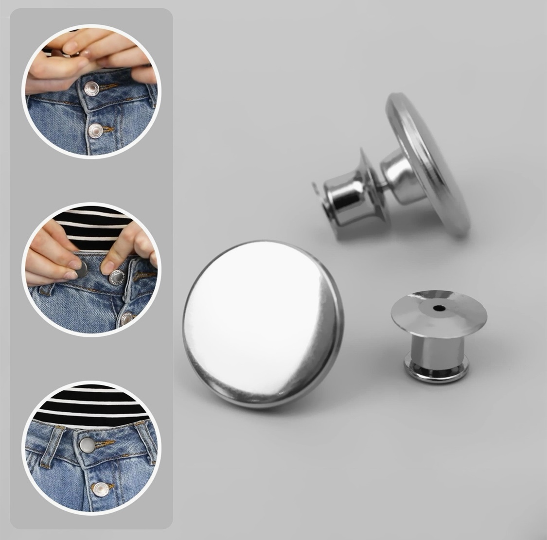 Пуговица для сужения пояса
