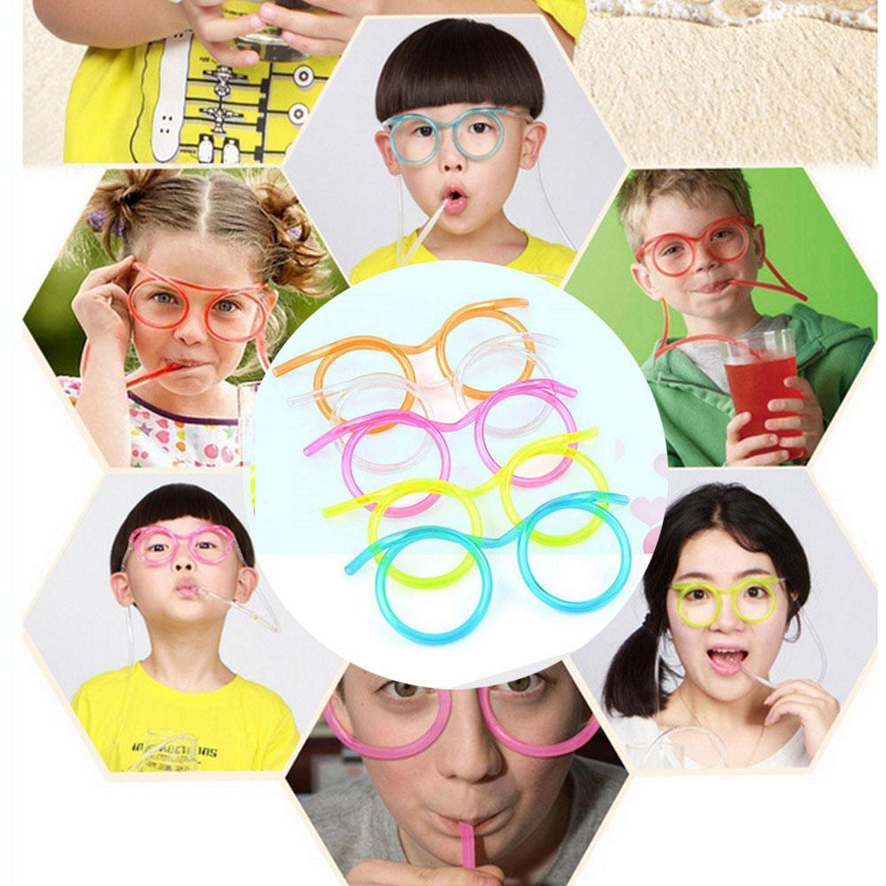 Трубочки-очки для напитков