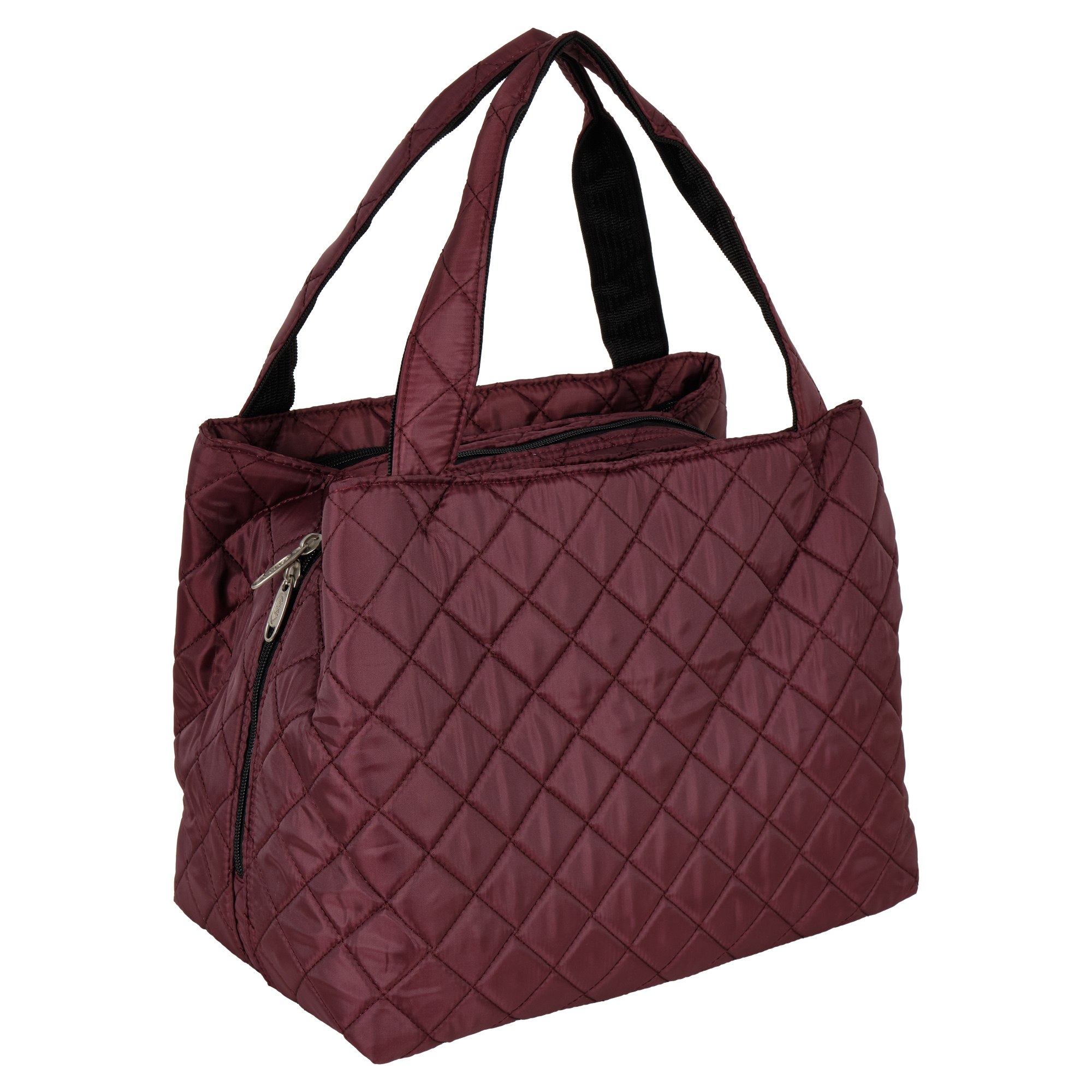 Дорожная сумка П7077 (Бордовый)