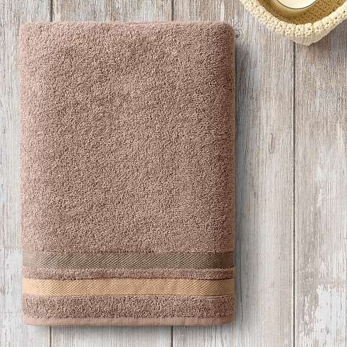 Полотенце Махровое махровое 50/90 400Г/М2 Исландия Цвет Мокко