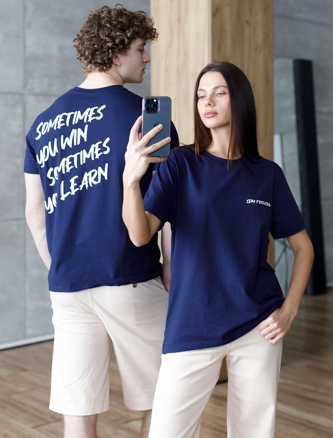 Футболка из премиального хлопка с авторским принтом