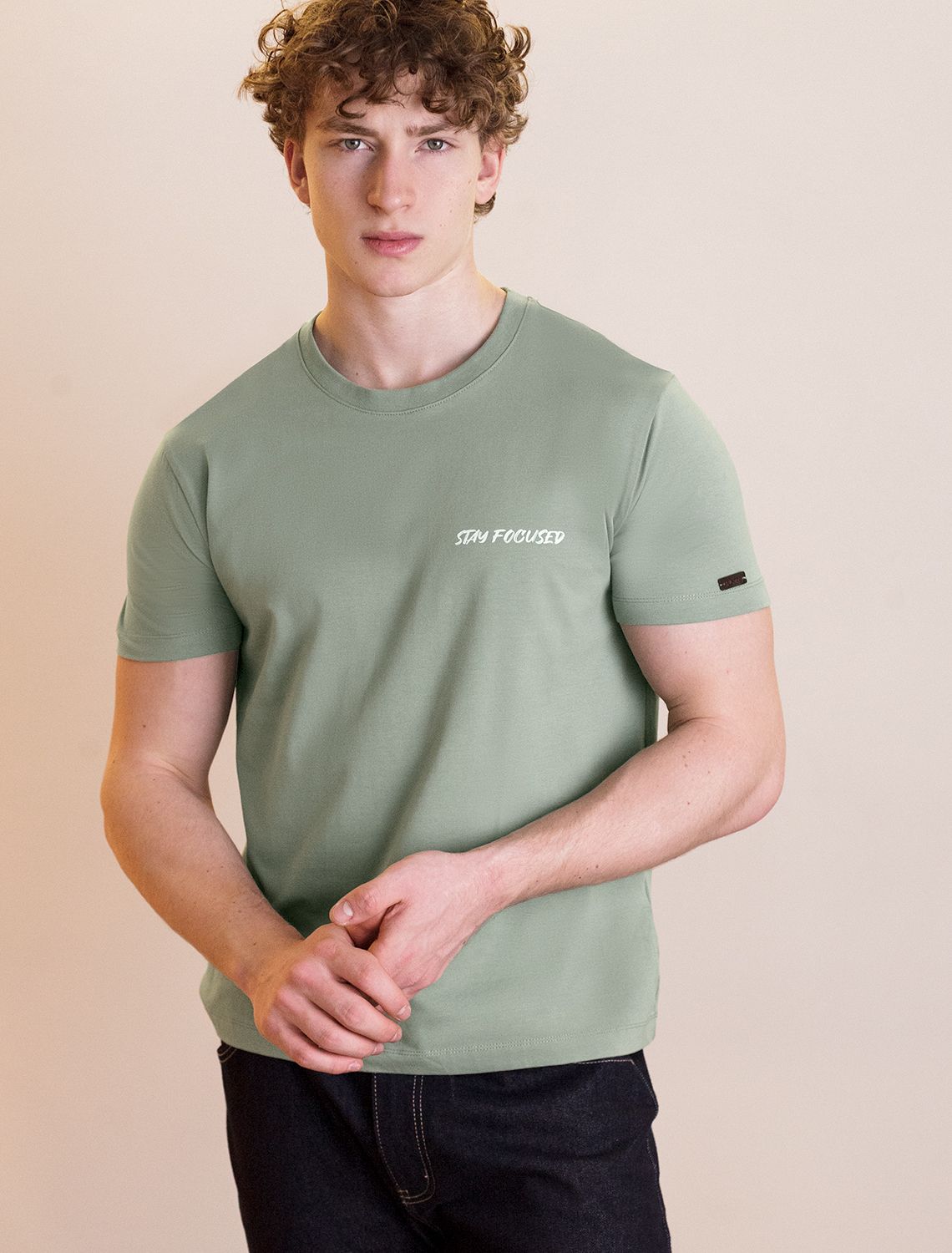 Футболка из премиального хлопка с авторским принтом