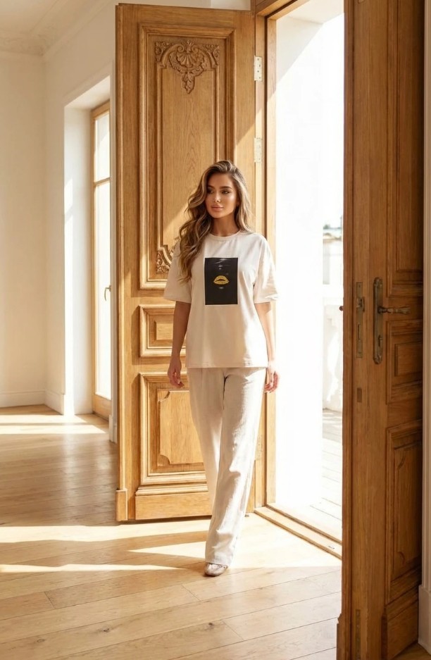 Футболка свободного кроя