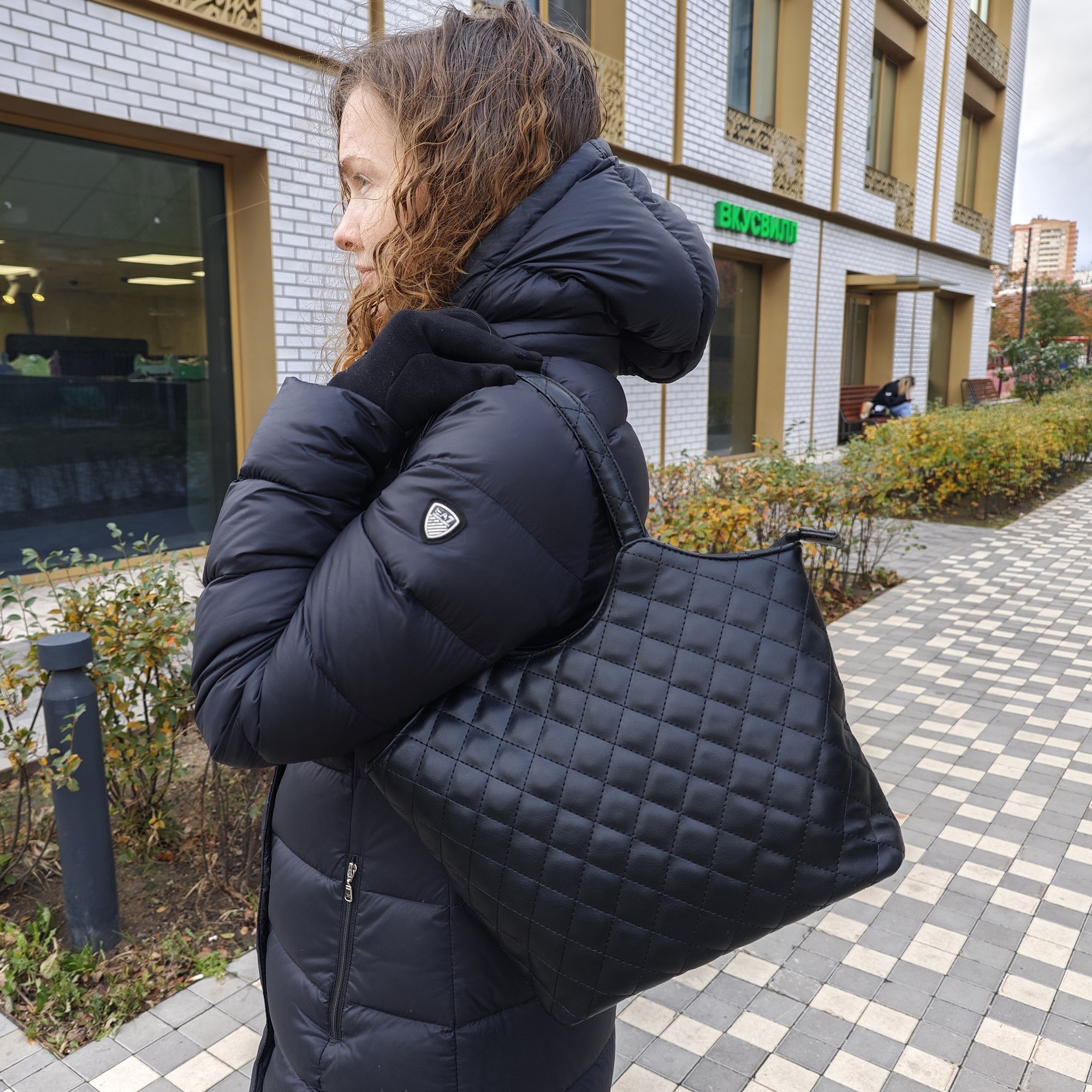 ОБЫЧНАЯ ЦЕНА 1778.56РУБ. Женская сумка 2415 (Черный)