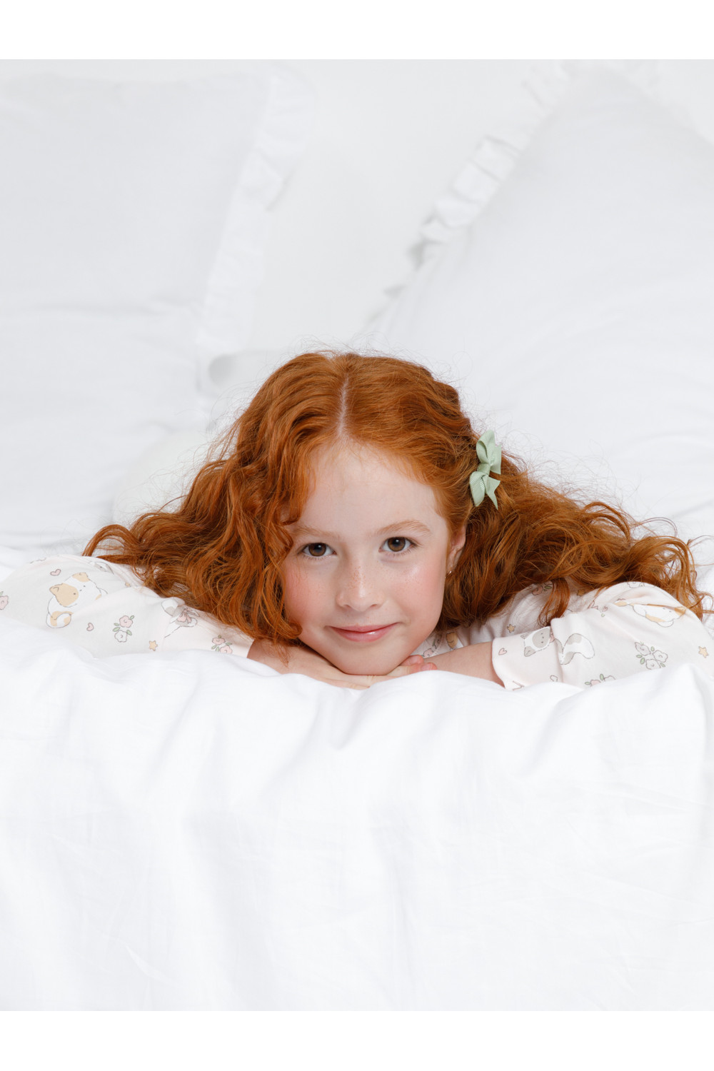 Crockid Пижама К 1552 бело-розовый 1106 Н006 Crockid