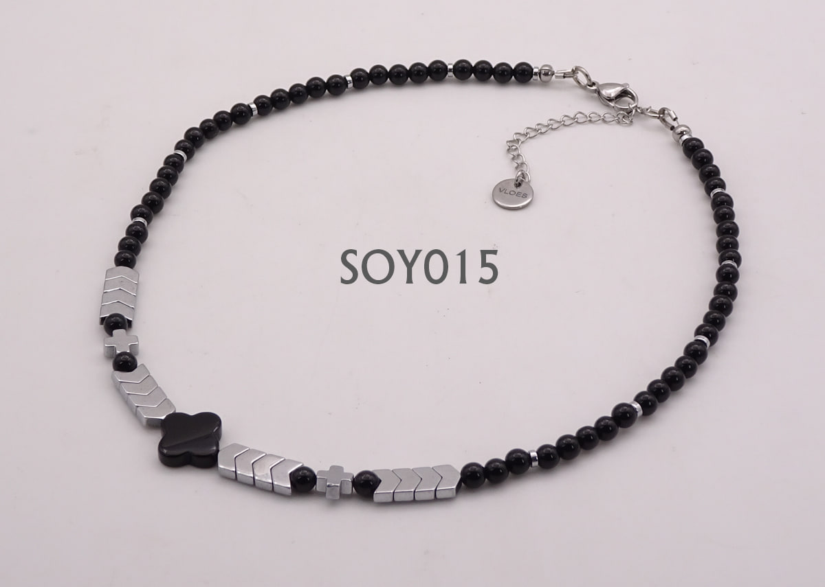 Серьги из муранского стекла NOIR