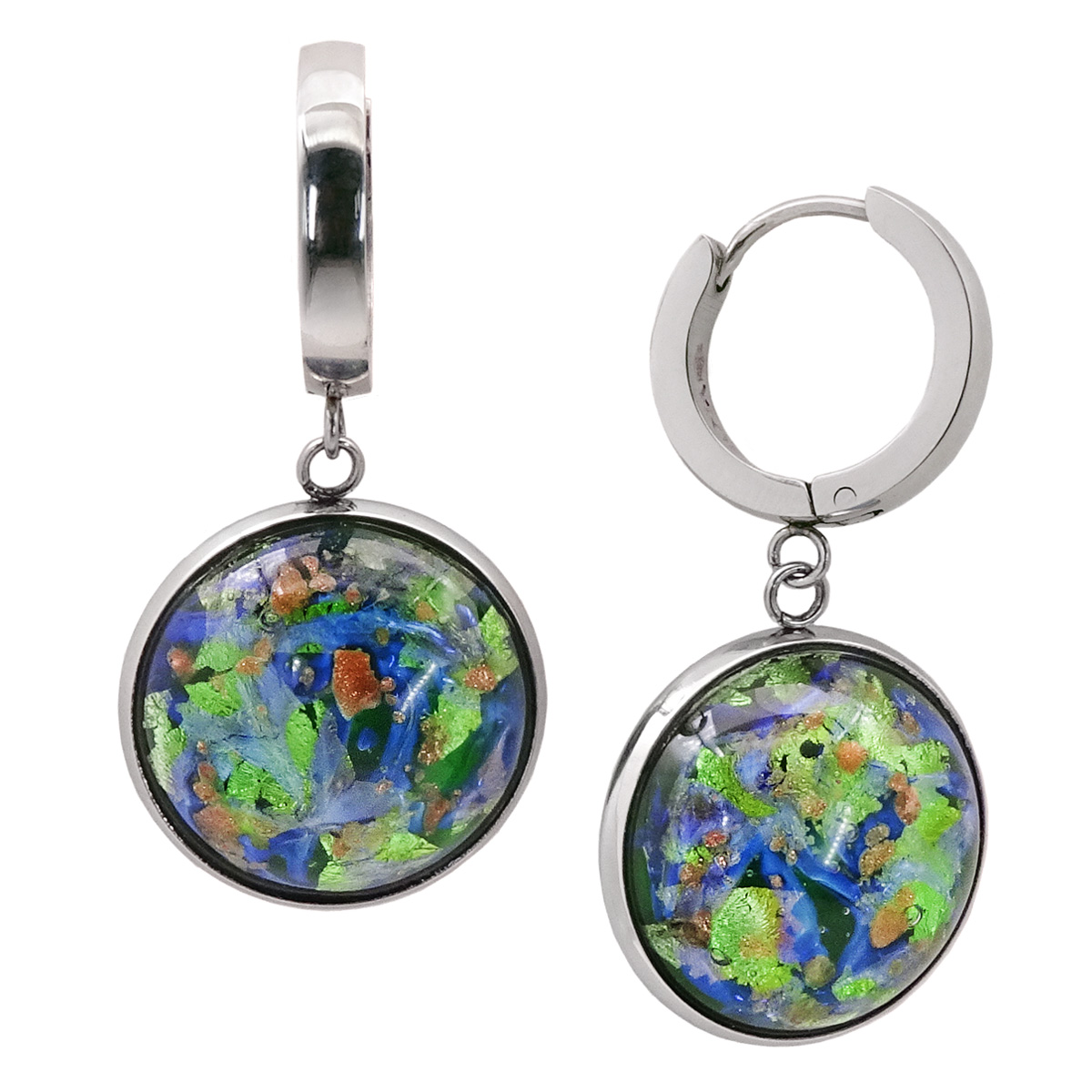 Серьги из муранского стекла MAGIC FOREST LS2966