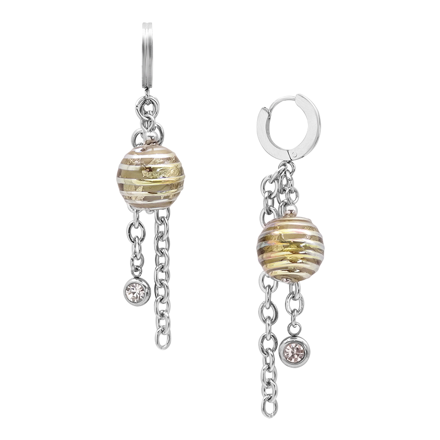 Серьги из муранского стекла MAGNETIC LS3513