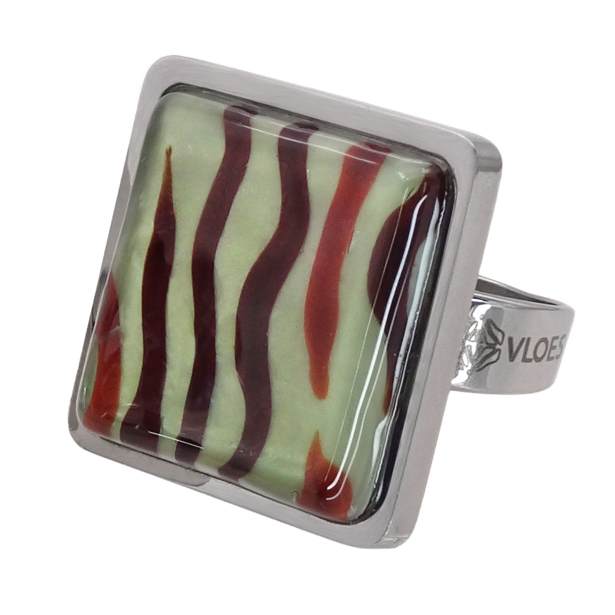 Кольцо из муранского стекла MADAGASCAR KO4825