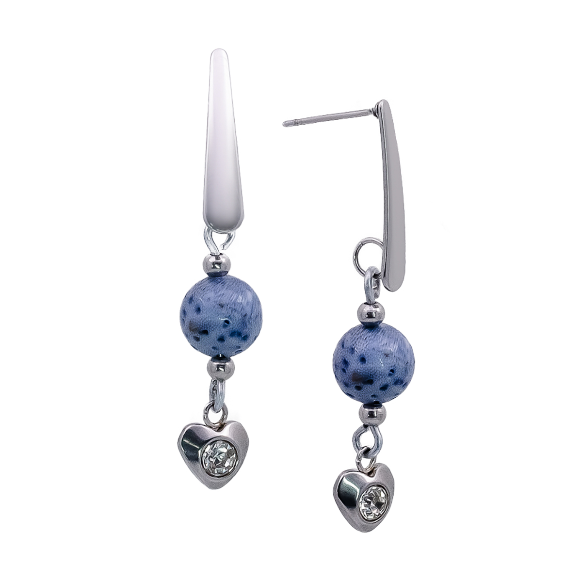 Серьги из муранского стекла VALENTINE SOL044