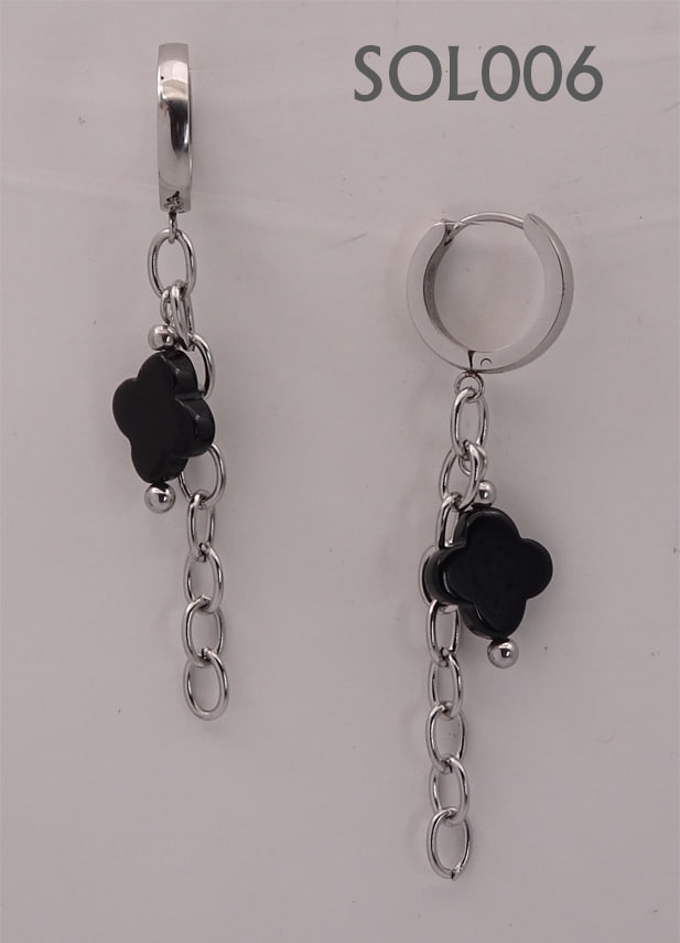 Серьги из муранского стекла