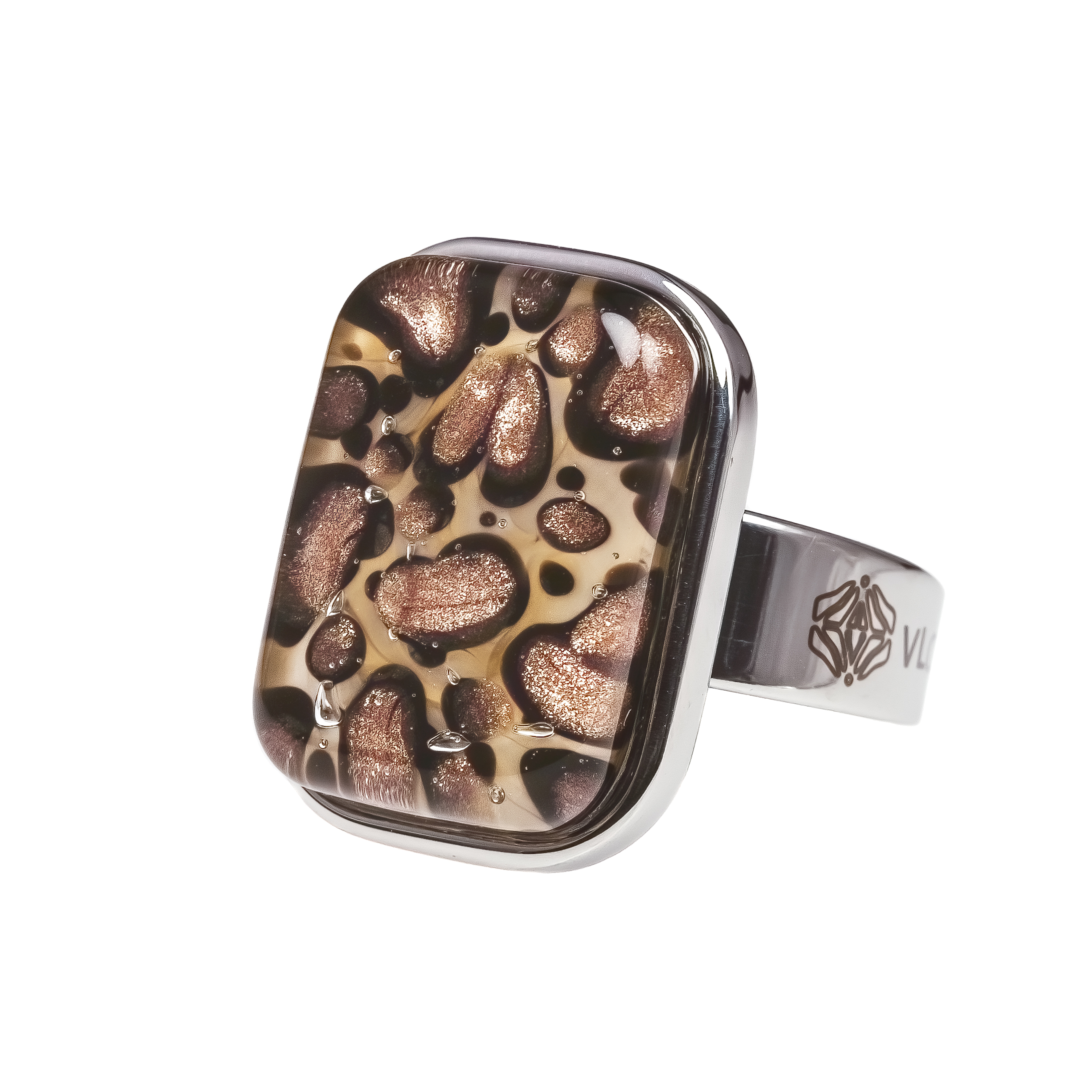 Кольцо из муранского стекла BENGALI KO4809