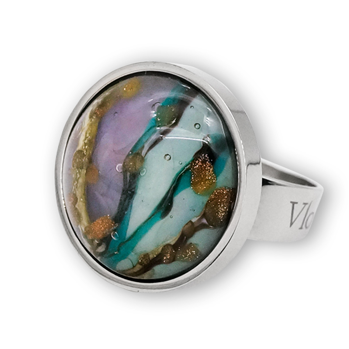 Кольцо из муранского стекла MORNING SKY KO4616