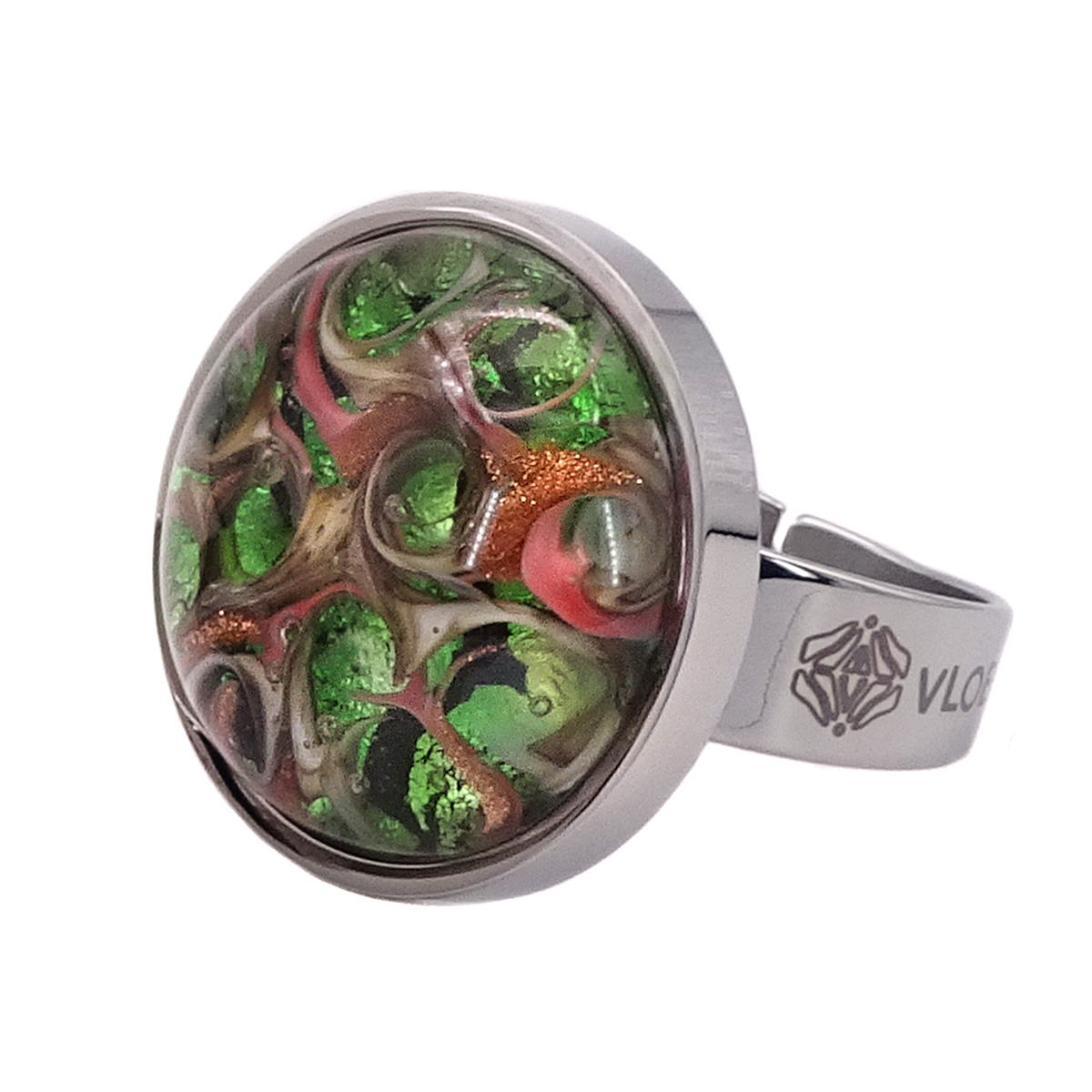 Кольцо из муранского стекла MARINER