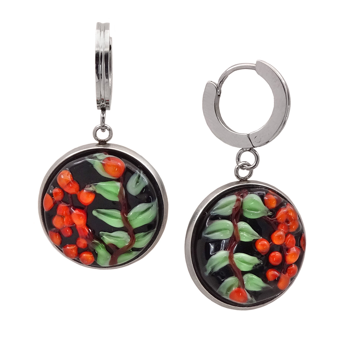 Серьги из муранского стекла ARALIA LS3515