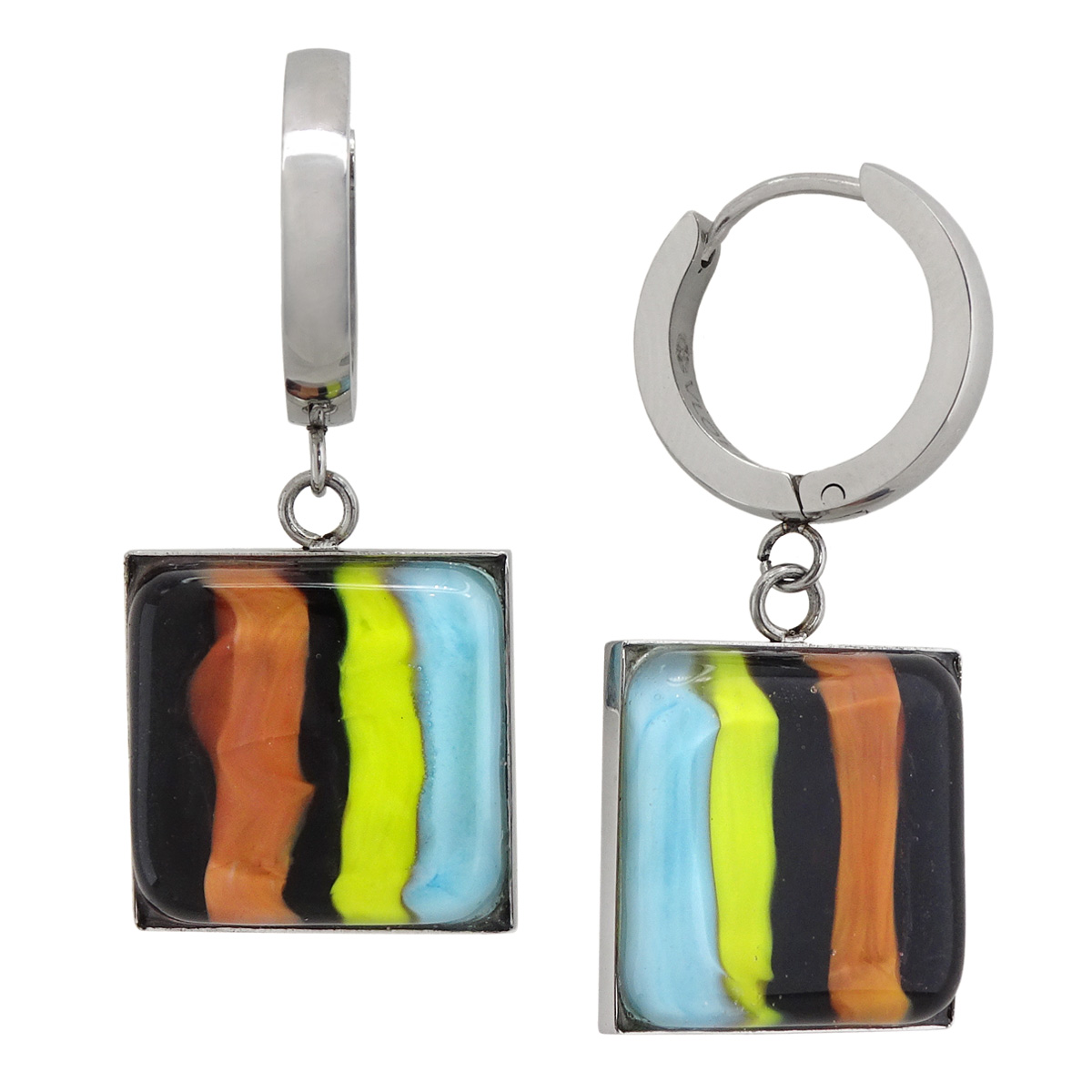 Серьги из муранского стекла INFLUENCE LS3490