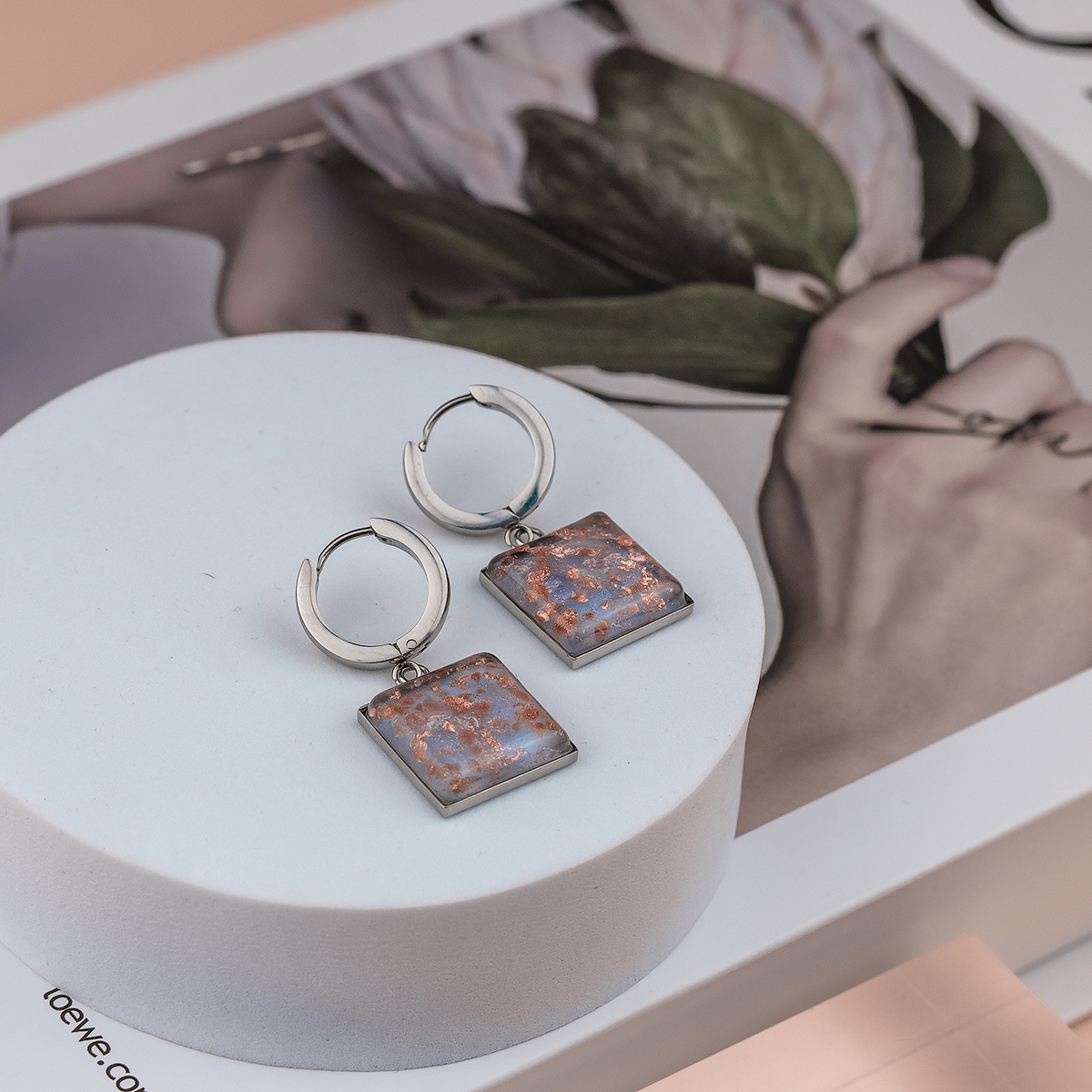 Серьги из муранского стекла LOVELY LS3537