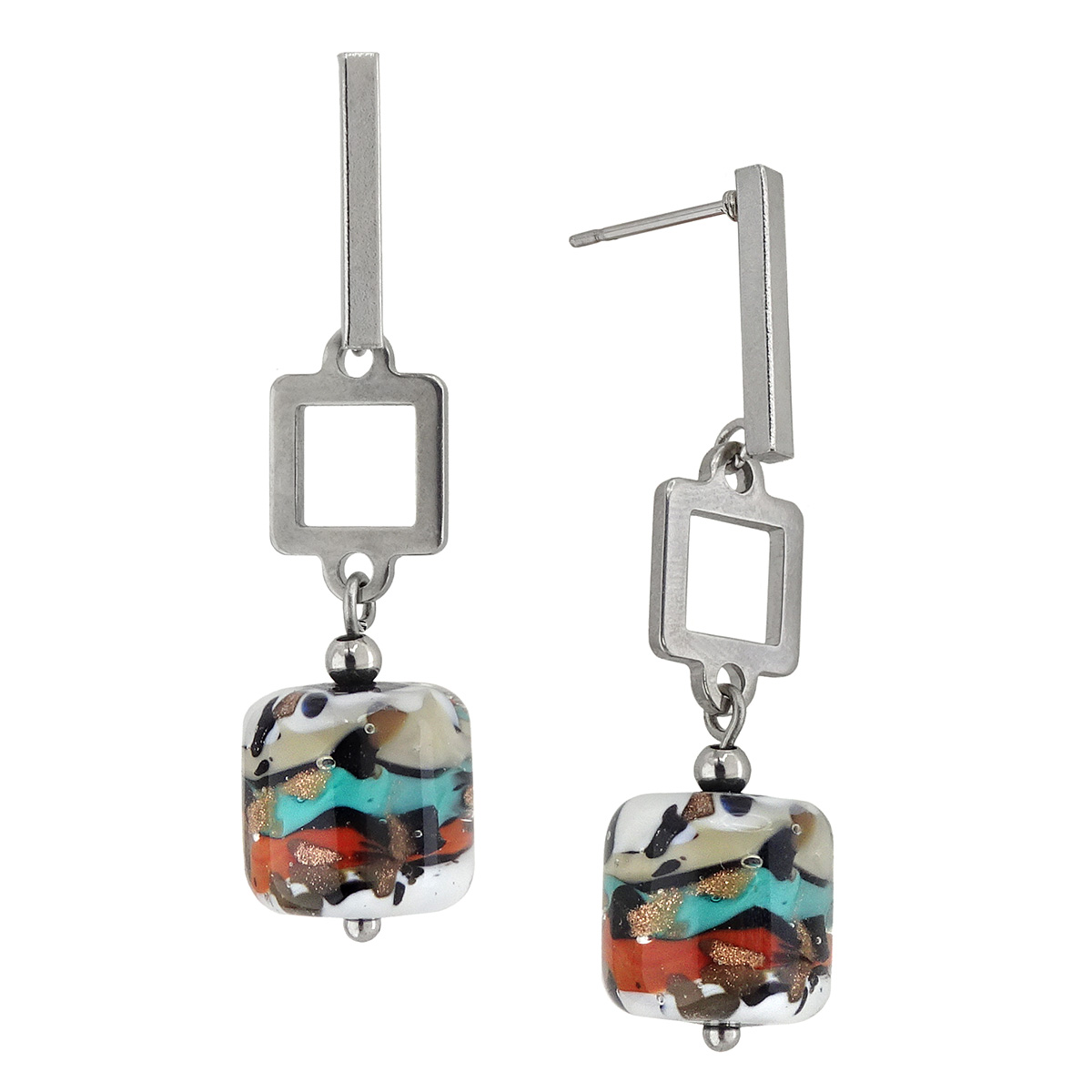 Серьги из муранского стекла VOYAGE LS3468