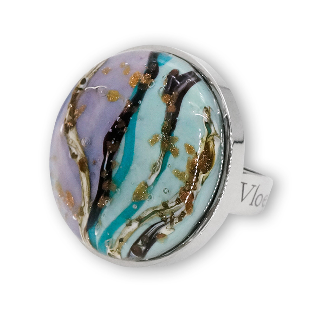 Кольцо из муранского стекла MORNING SKY KO4615